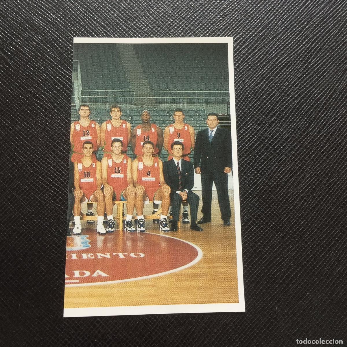 Sports collectibles: 229 PLANTILLA GRANADA MUNDICROMO ACB 96 97 BALONCESTO 1996 1997 - SIN PEGAR - A175 PG52