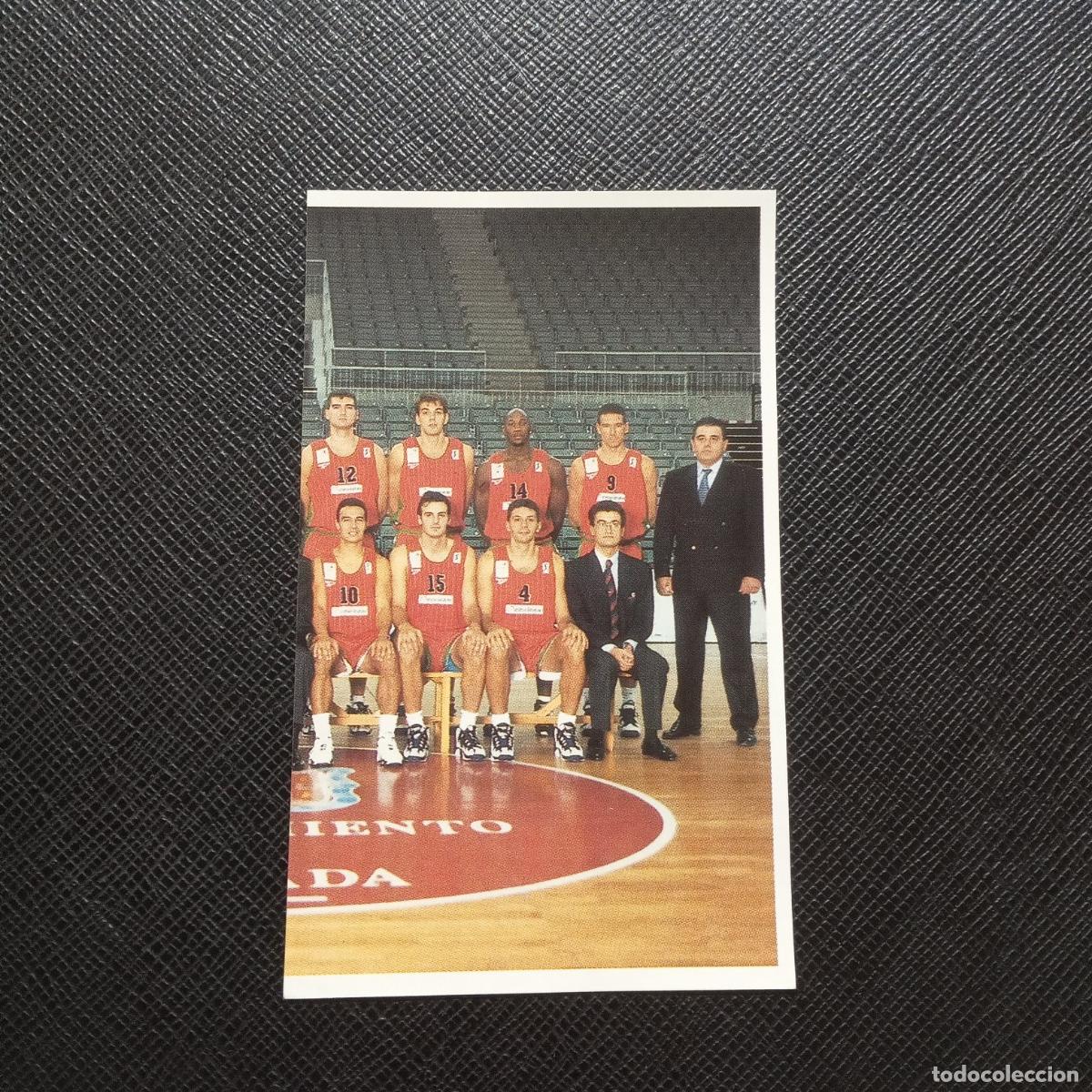 Sports collectibles: 229 PLANTILLA GRANADA MUNDICROMO ACB 96 97 BALONCESTO 1996 1997 - SIN PEGAR - A175 PG52