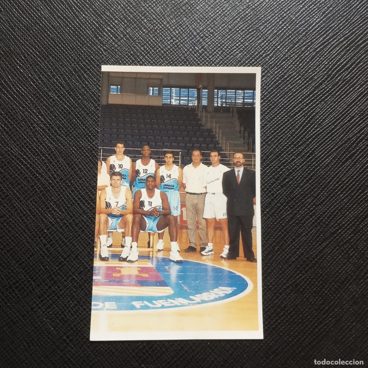 Sports collectibles: 245 PLANTILLA FUENLABRADA MUNDICROMO ACB 96 97 BALONCESTO 1996 1997 - SIN PEGAR - A175 PG52