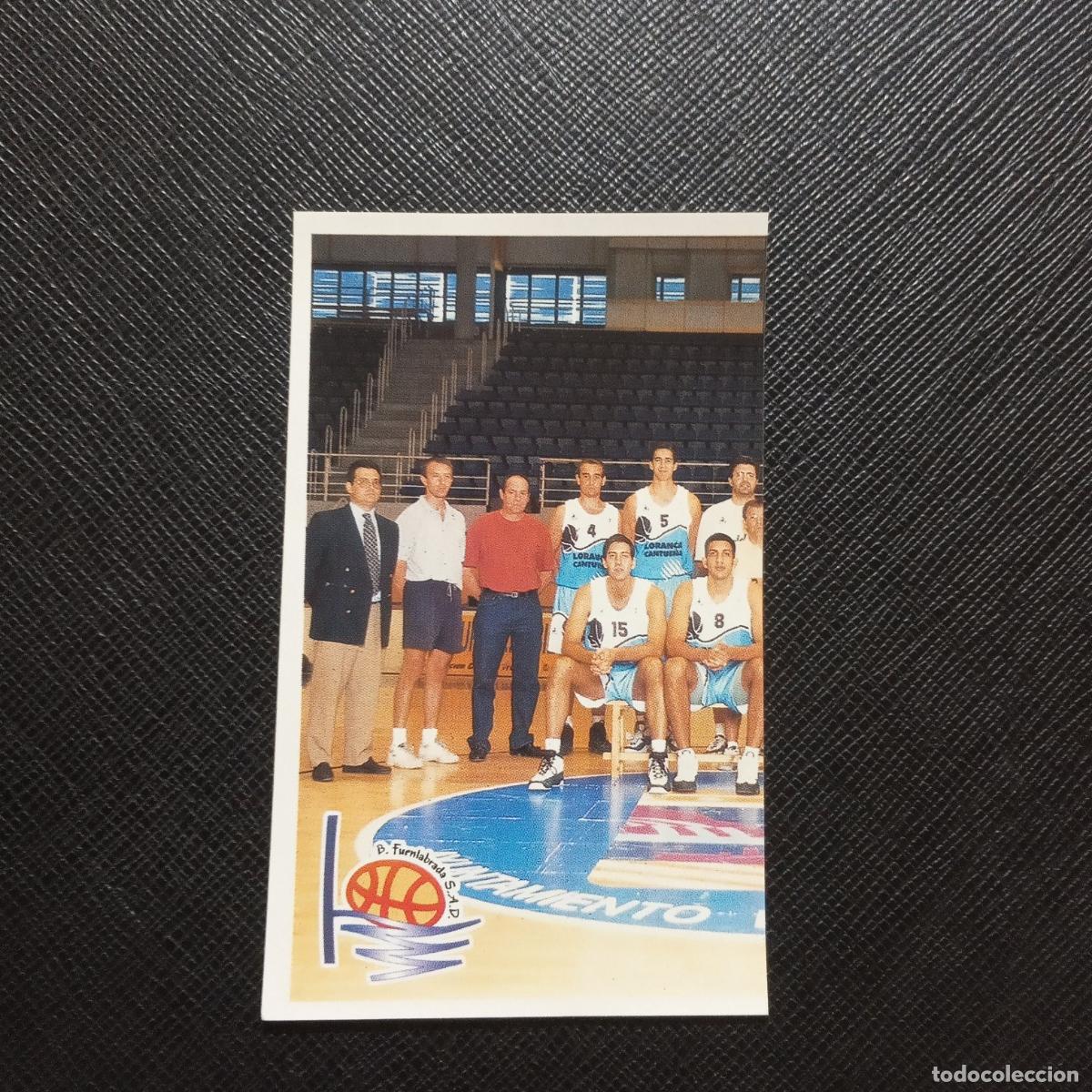 Coleccionismo deportivo: 244 PLANTILLA FUENLABRADA MUNDICROMO ACB 96 97 BALONCESTO 1996 1997 - SIN PEGAR - A175 PG52