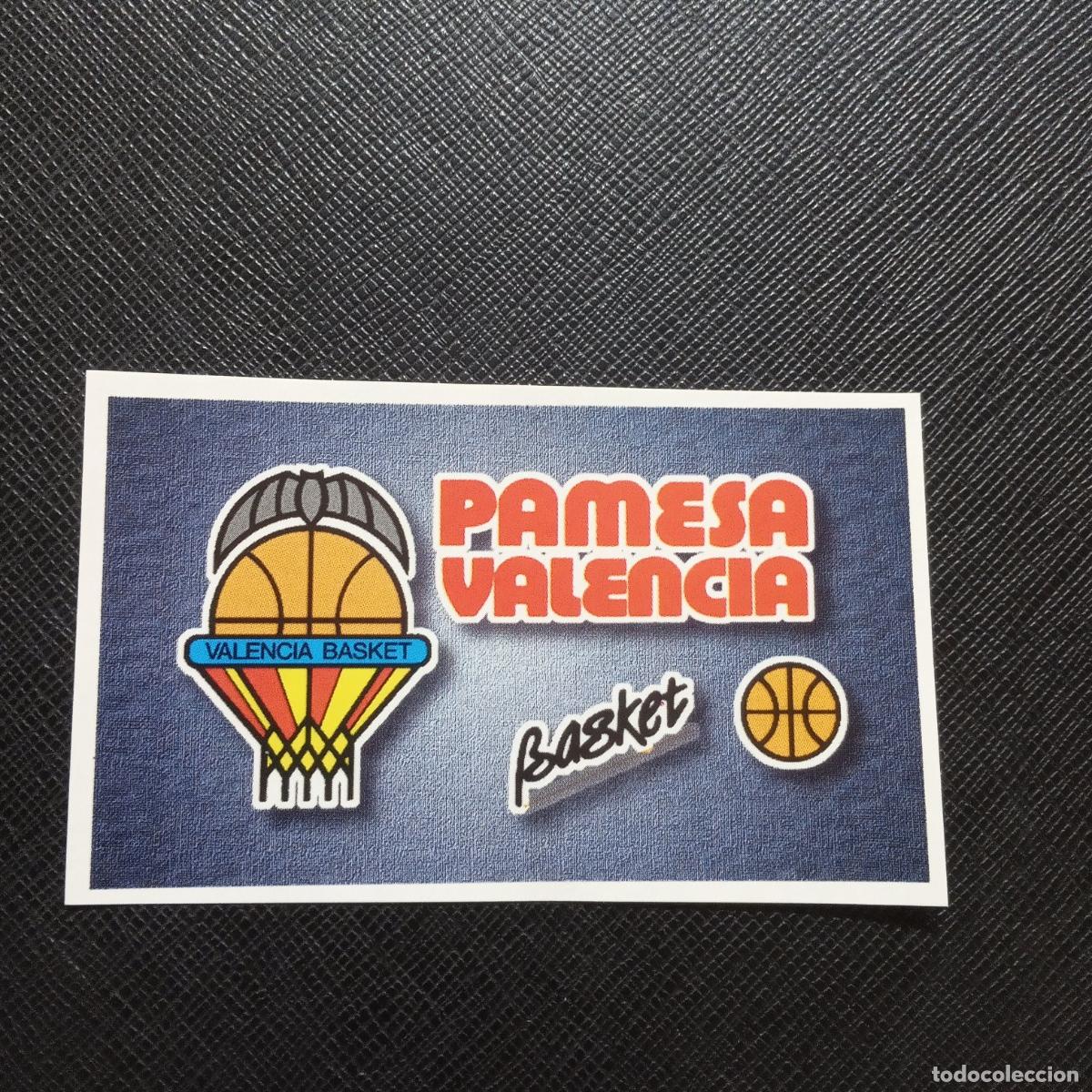 Sports collectibles: 257 PAMESA VALENCIA ESCUDO MUNDICROMO ACB 96 97 BALONCESTO 1996 1997 - SIN PEGAR - A175 PG53