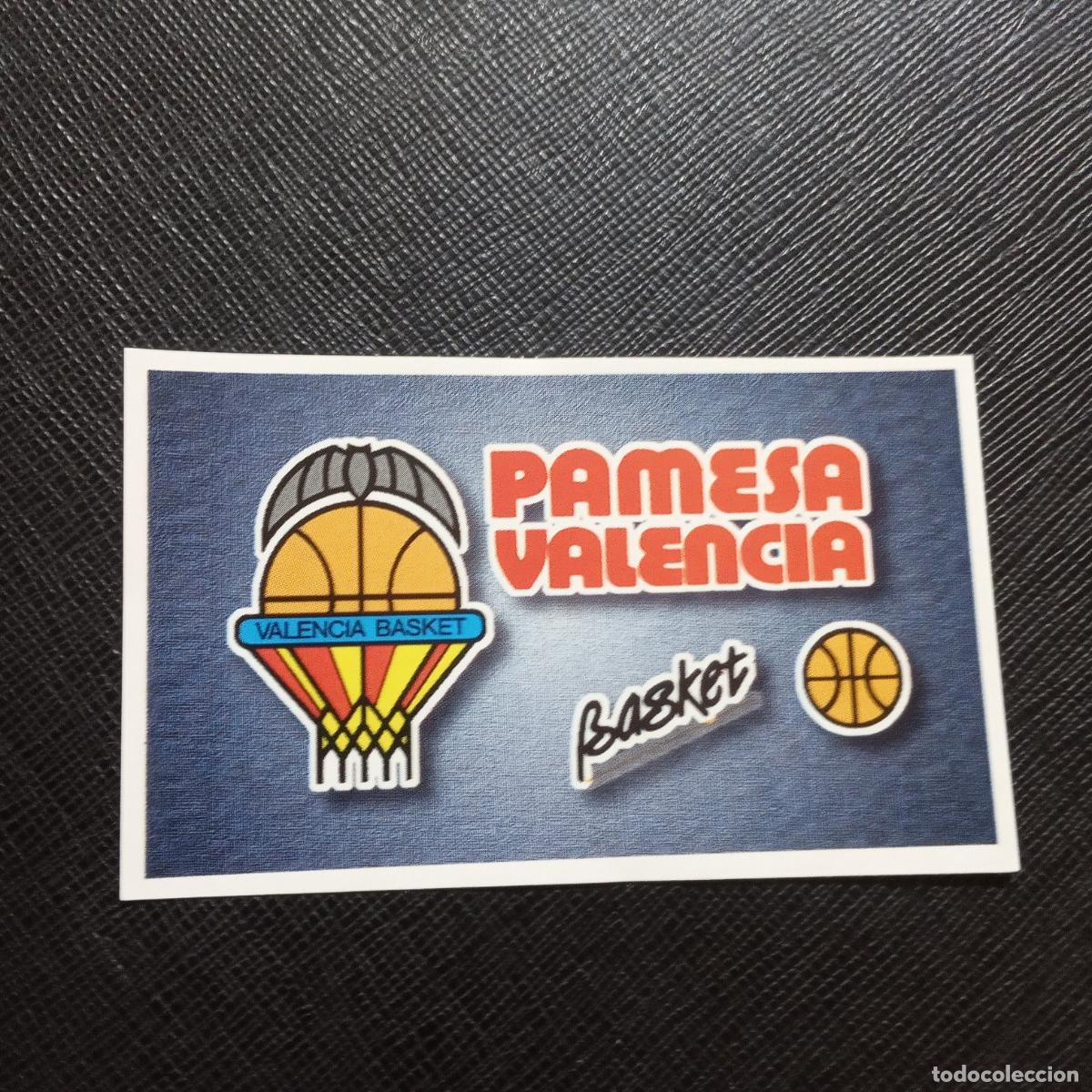 Sports collectibles: 257 PAMESA VALENCIA ESCUDO MUNDICROMO ACB 96 97 BALONCESTO 1996 1997 - SIN PEGAR - A175 PG53
