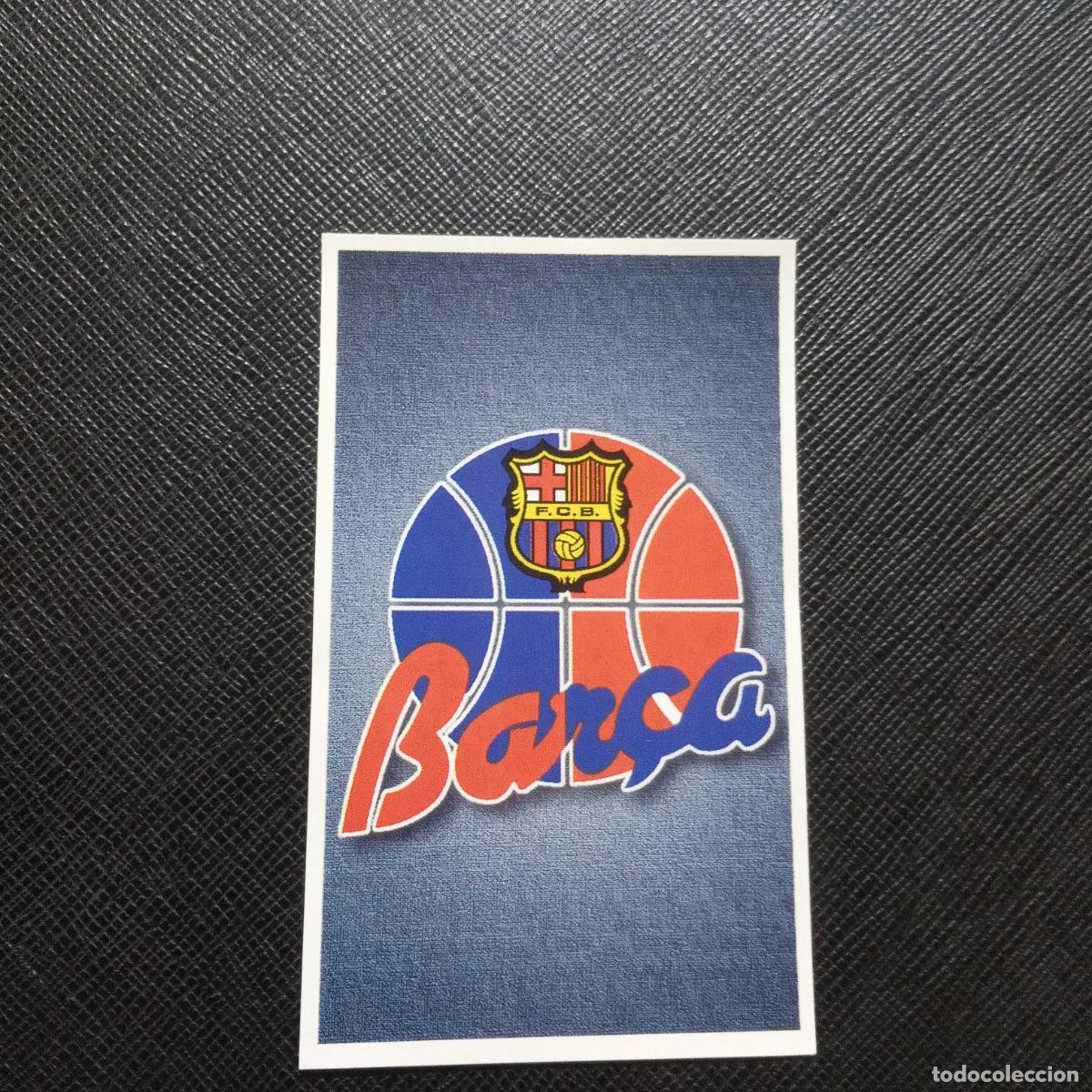 Sports collectibles: 1 BARCELONA ESCUDO MUNDICROMO ACB 96 97 BALONCESTO 1996 1997 - SIN PEGAR - A175 PG54