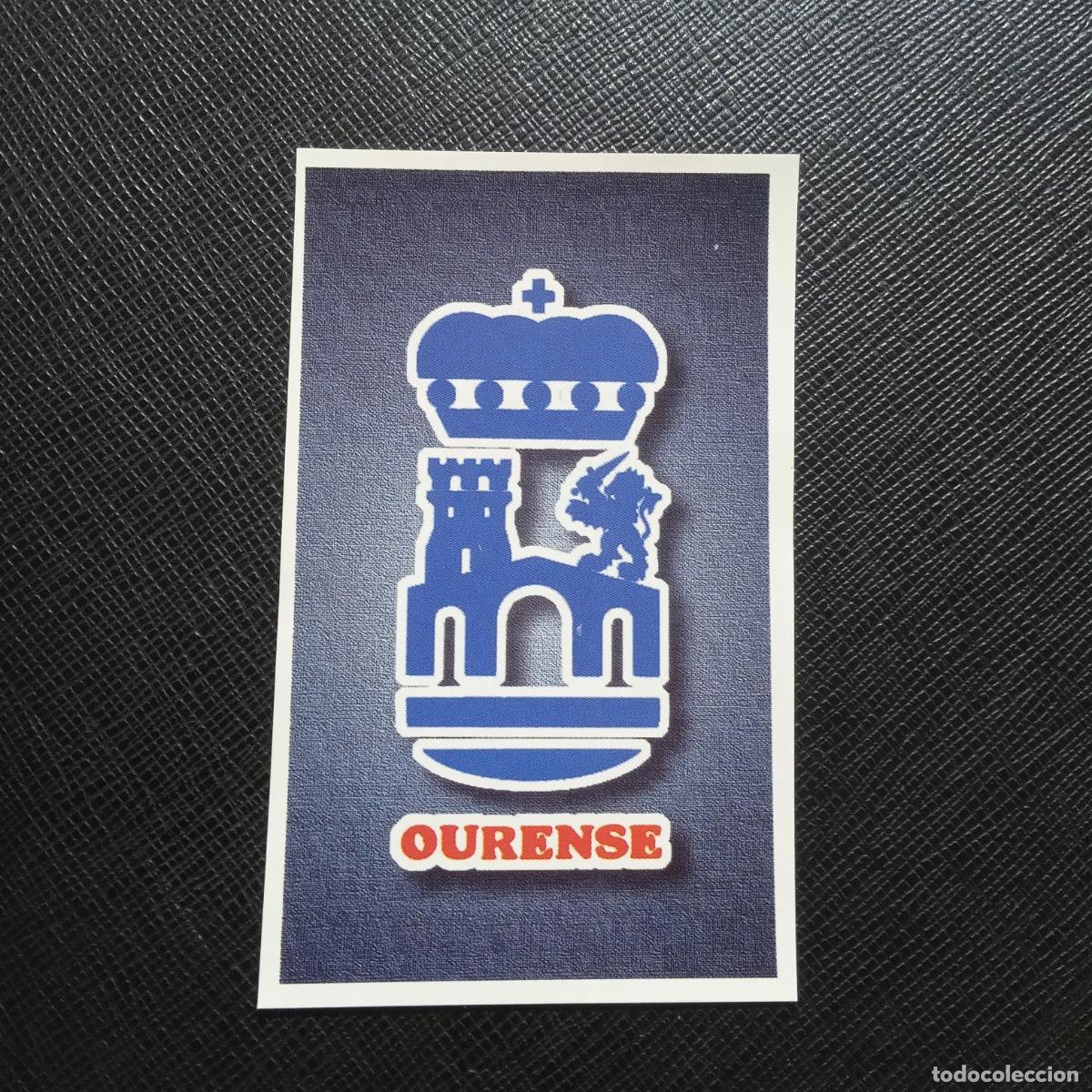 Sports collectibles: 213 OURENSE ESCUDO MUNDICROMO ACB 96 97 BALONCESTO 1996 1997 - SIN PEGAR - A175 PG54