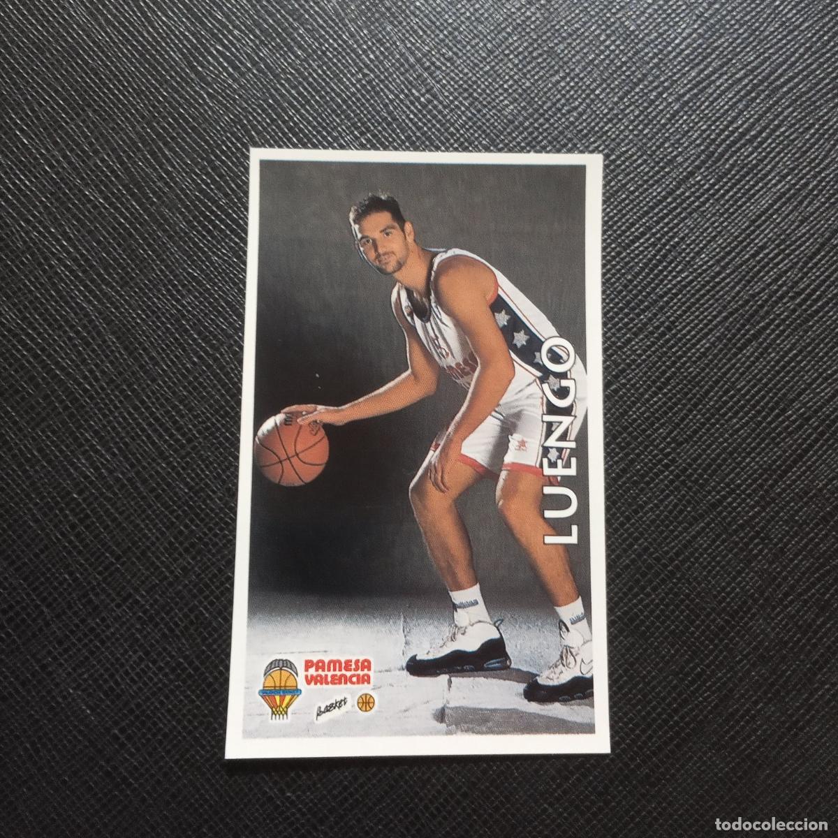 Sports collectibles: 272 LUENGO PAMESA VALENCIA MUNDICROMO ACB 96 97 BALONCESTO 1996 1997 - SIN PEGAR - A175 PG54