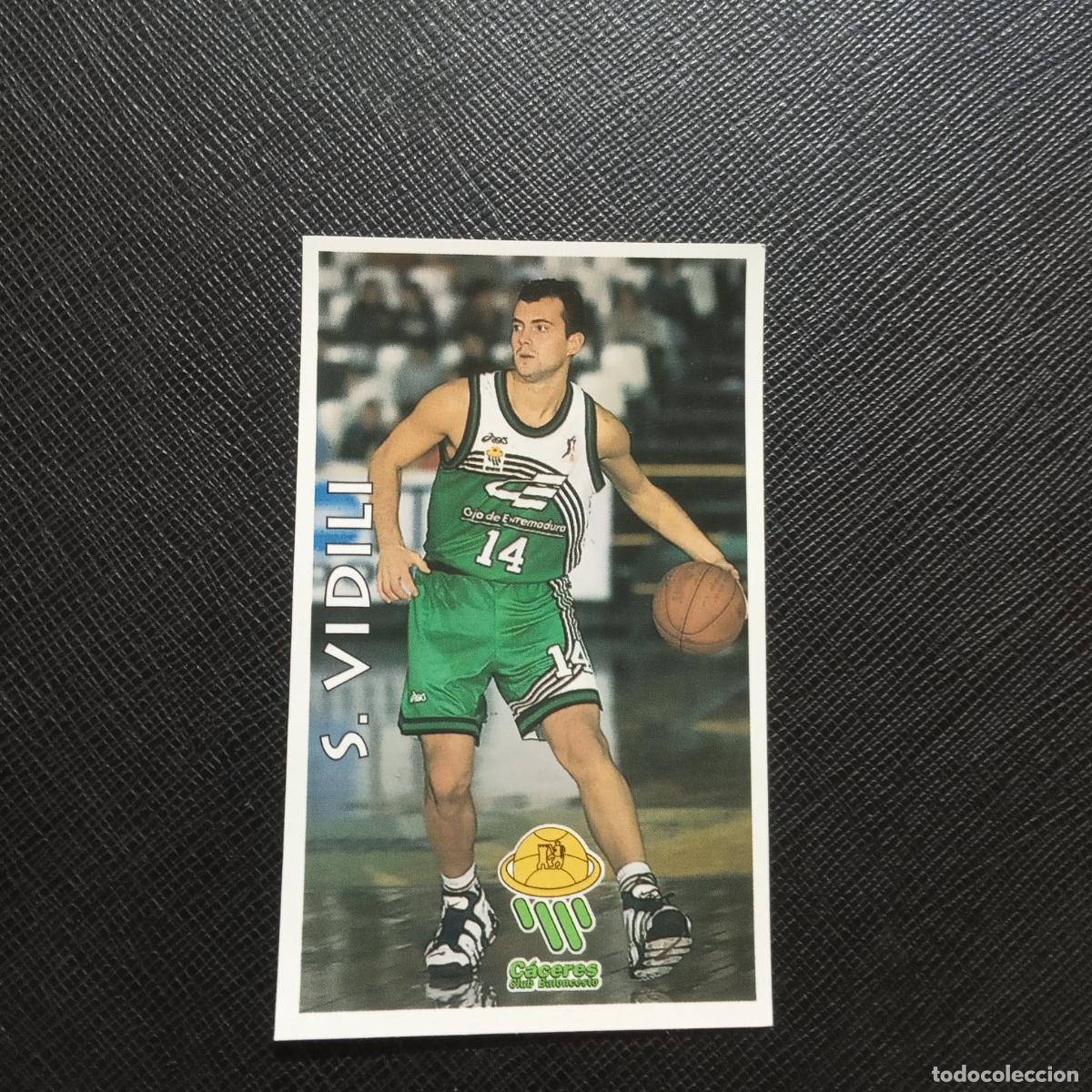 Collectionnisme sportif: 114 S VIDILI CACERES MUNDICROMO ACB 96 97 BALONCESTO 1996 1997 - SIN PEGAR - A175 PG56