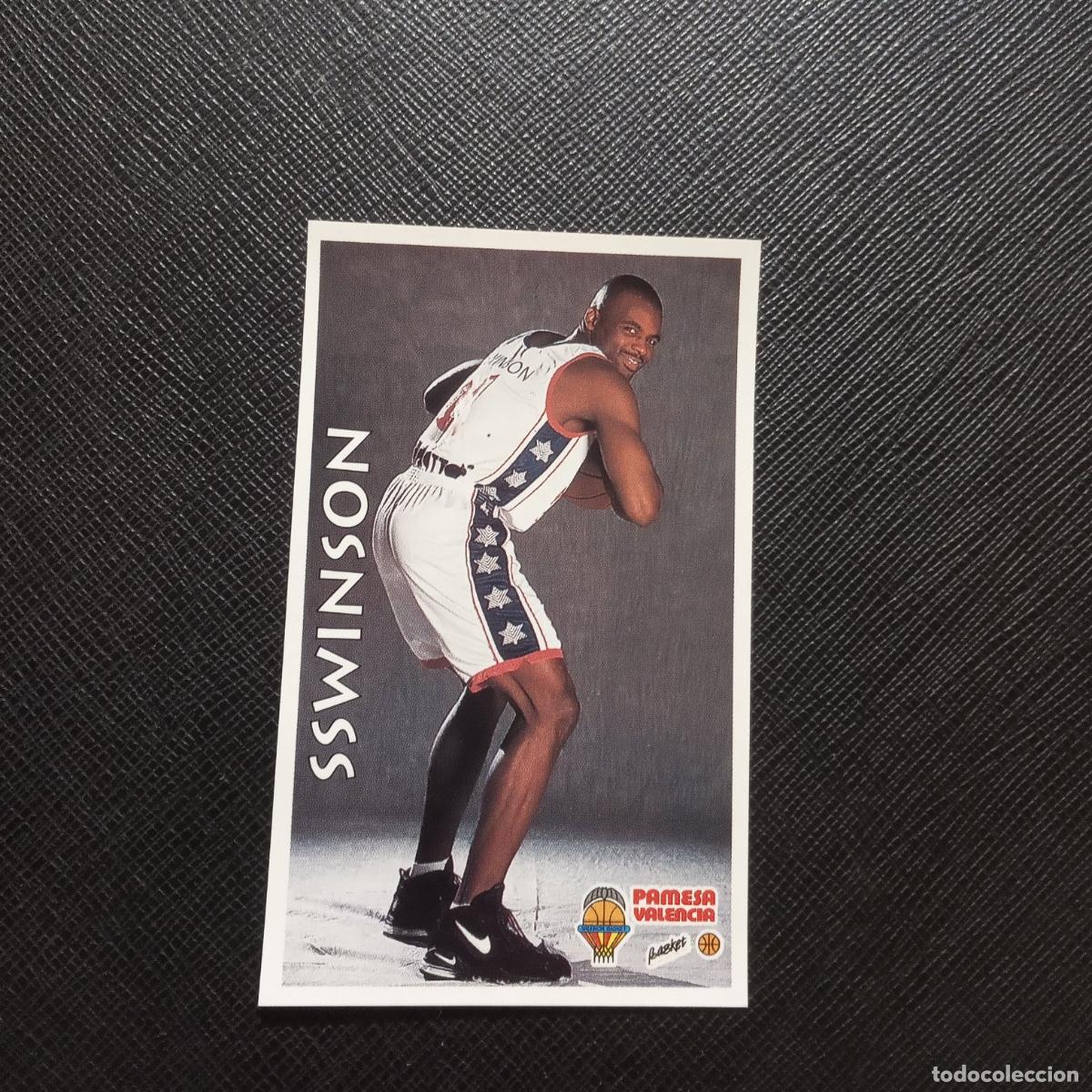 Collectionnisme sportif: 266 SSWINSON PAMESA VALENCIA MUNDICROMO ACB 96 97 BALONCESTO 1996 1997 - SIN PEGAR - A175 PG56