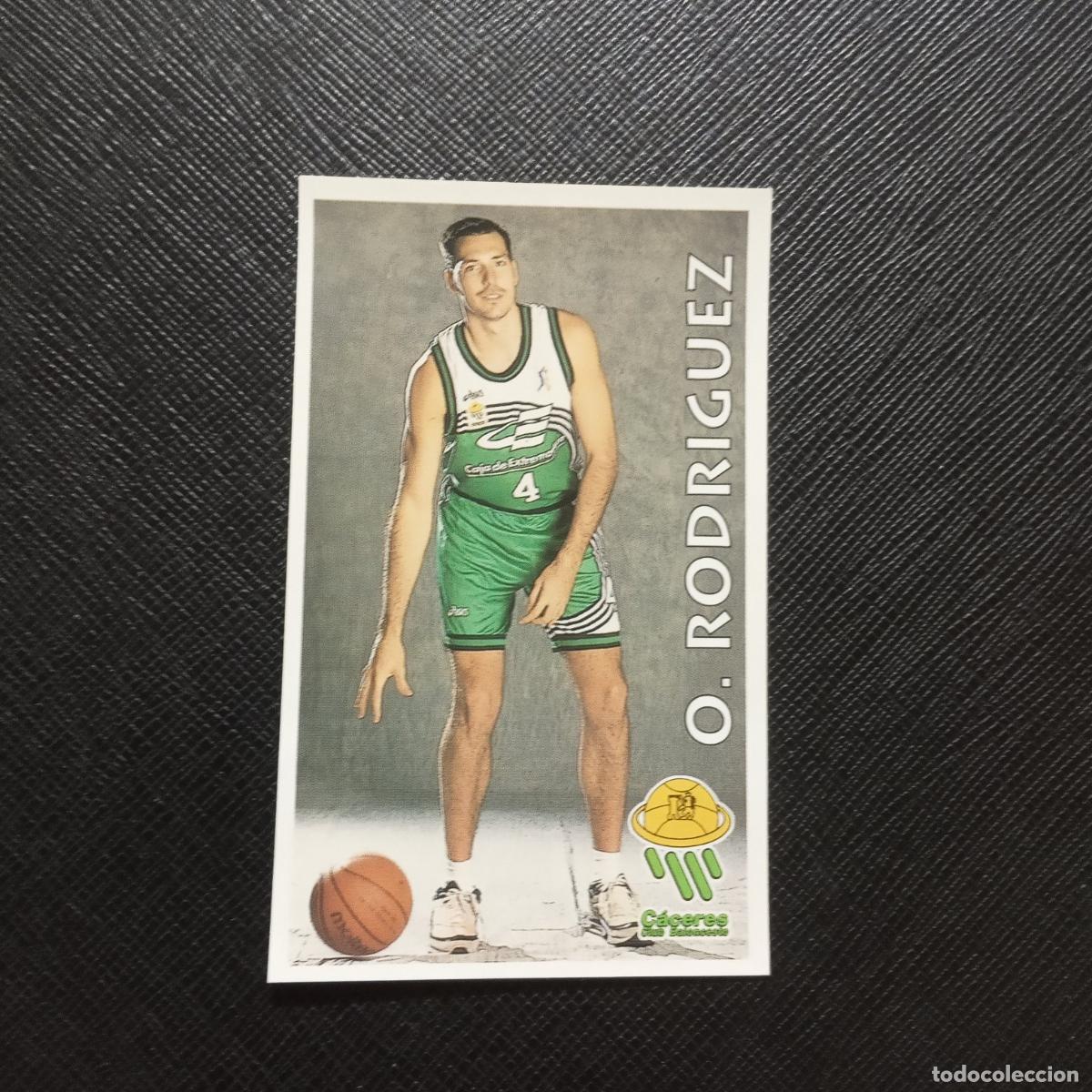 Collectionnisme sportif: 119 O RODRIGUEZ CACERES MUNDICROMO ACB 96 97 BALONCESTO 1996 1997 - SIN PEGAR - A175 PG56