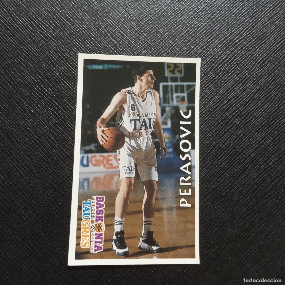Sports collectibles: 103 PERASOVIC BASKONIA TAUGRES MUNDICROMO ACB 96 97 BALONCESTO 1996 1997 - SIN PEGAR - A175 PG56