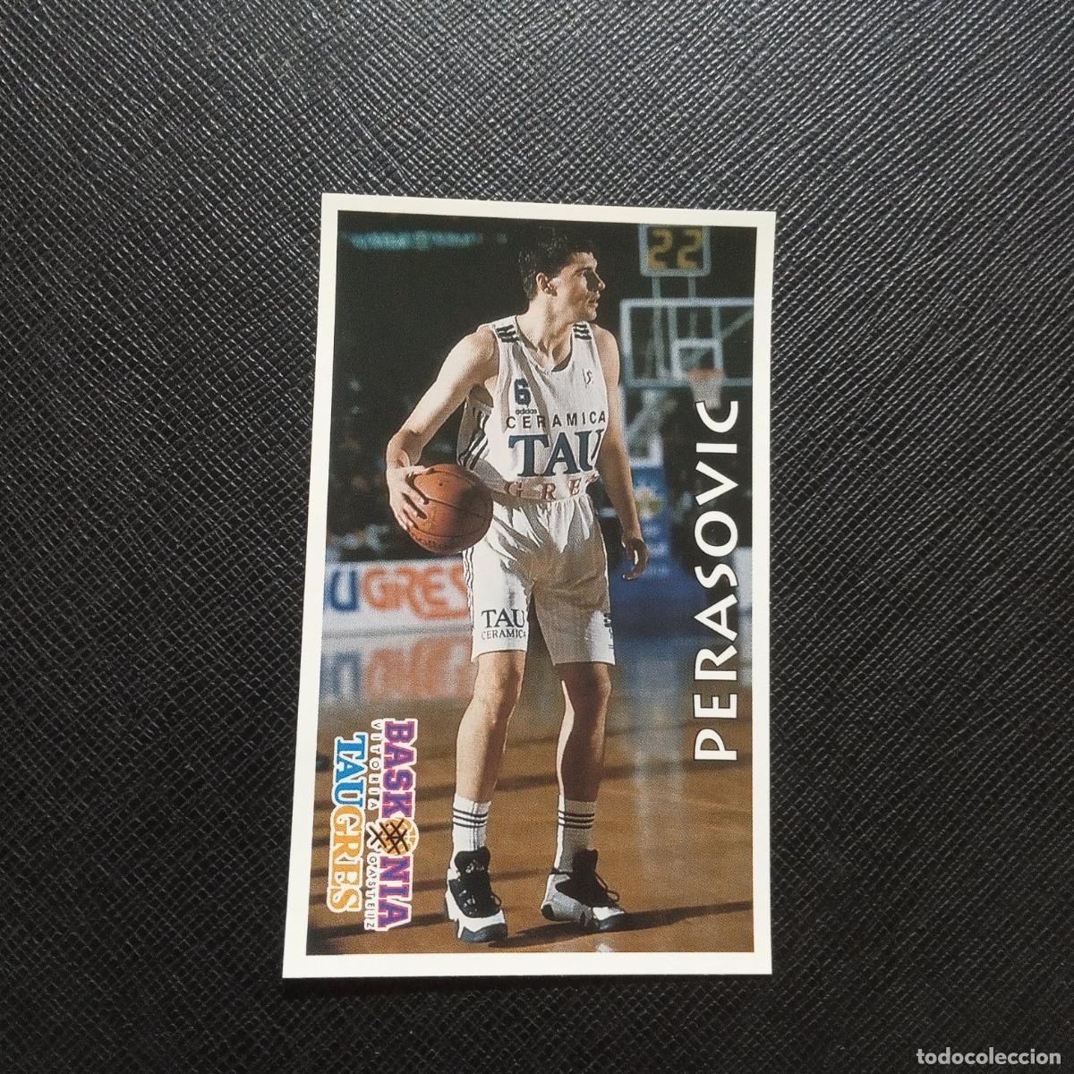 Coleccionismo deportivo: 103 PERASOVIC BASKONIA TAUGRES MUNDICROMO ACB 96 97 BALONCESTO 1996 1997 - SIN PEGAR - A175 PG56