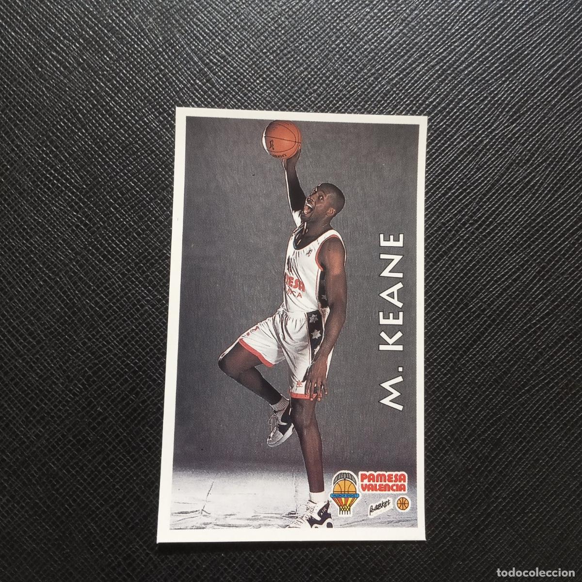 Sports collectibles: 268 M KEANE PAMESA VALENCIA MUNDICROMO ACB 96 97 BALONCESTO 1996 1997 - SIN PEGAR - A175 PG56