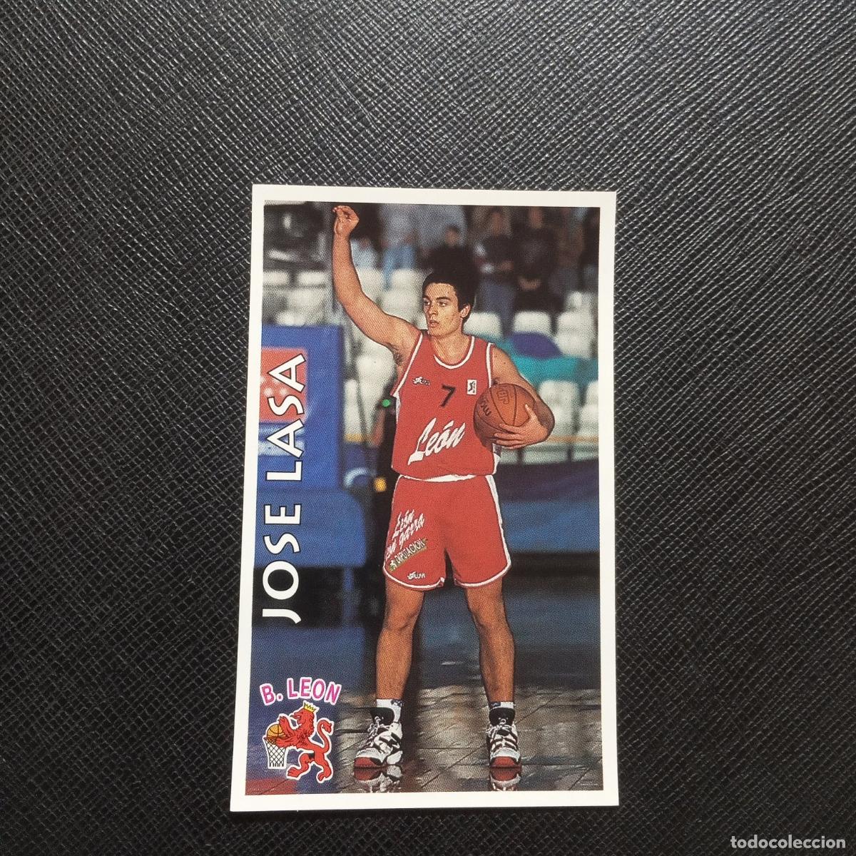 Sports collectibles: 146 JOSE LASA LEON MUNDICROMO ACB 96 97 BALONCESTO 1996 1997 - SIN PEGAR - A175 PG56