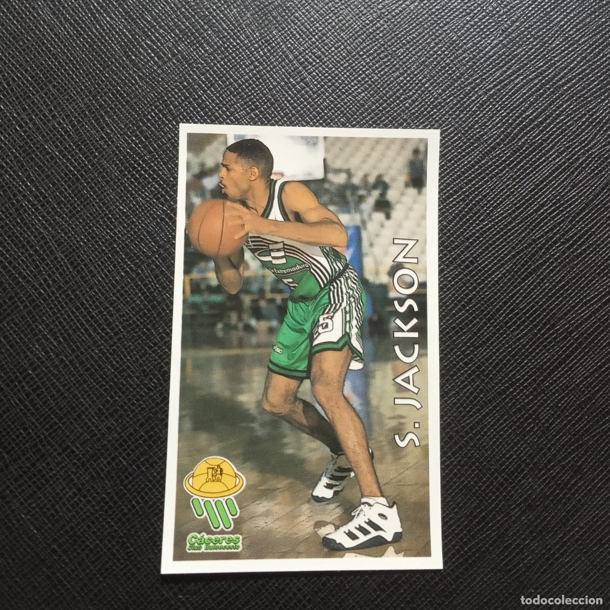 Sports collectibles: 116 S JACKSON CACERES MUNDICROMO ACB 96 97 BALONCESTO 1996 1997 - SIN PEGAR - A175 PG56