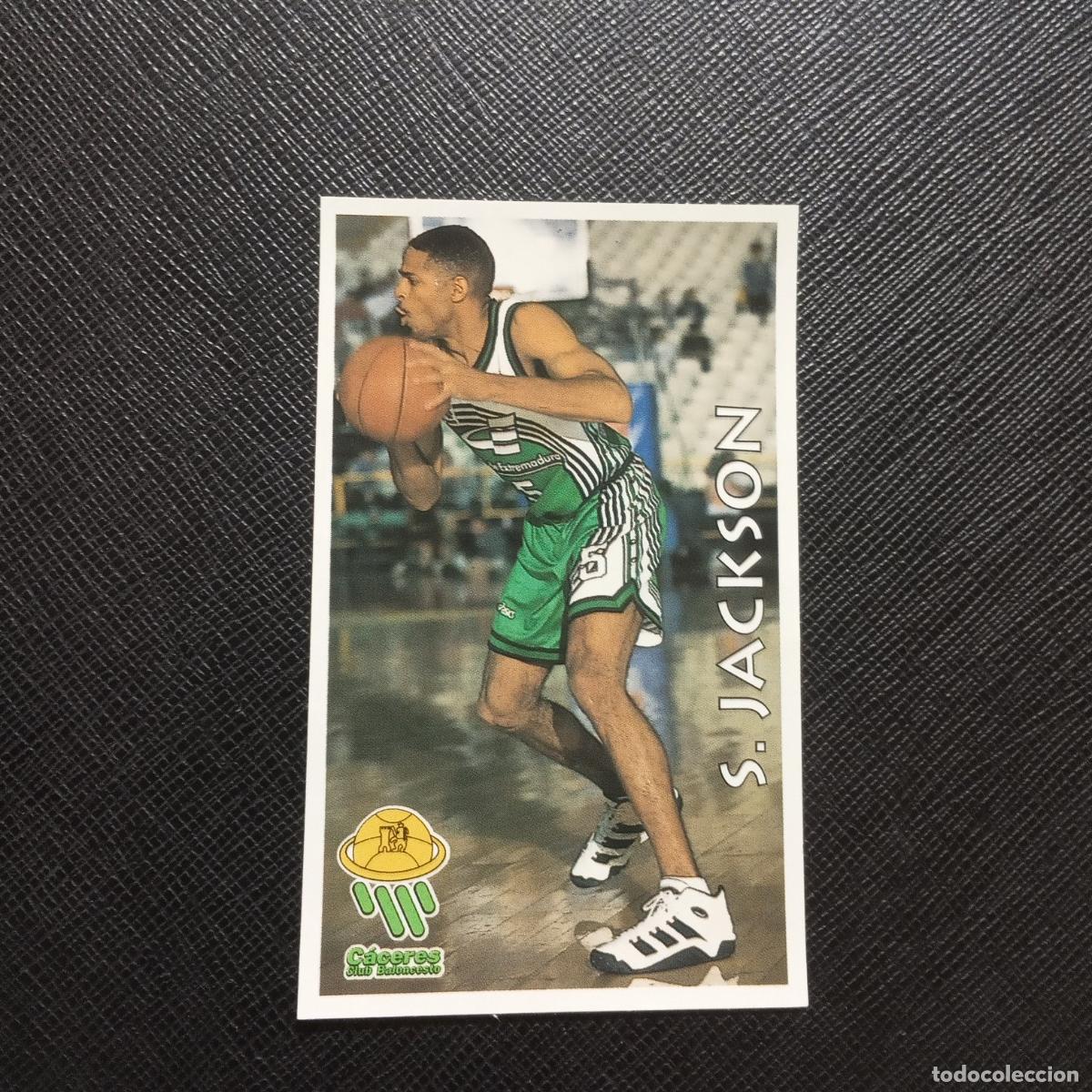 Sports collectibles: 116 S JACKSON CACERES MUNDICROMO ACB 96 97 BALONCESTO 1996 1997 - SIN PEGAR - A175 PG57