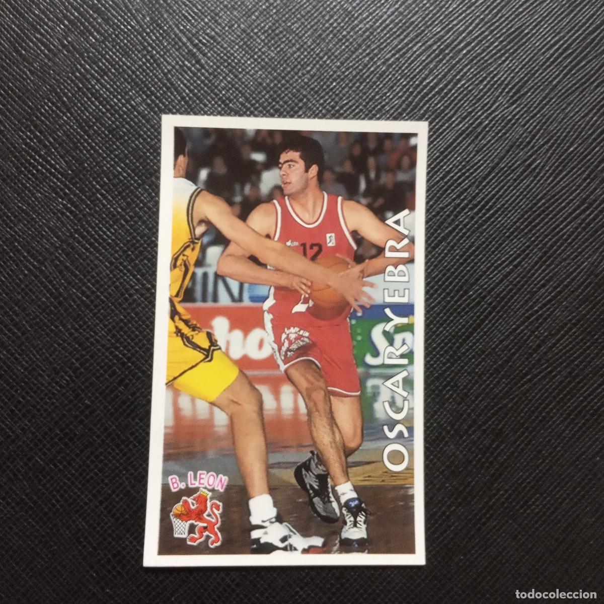 Sports collectibles: 150 OSCAR YEBRA LEON MUNDICROMO ACB 96 97 BALONCESTO 1996 1997 - SIN PEGAR - A175 PG57