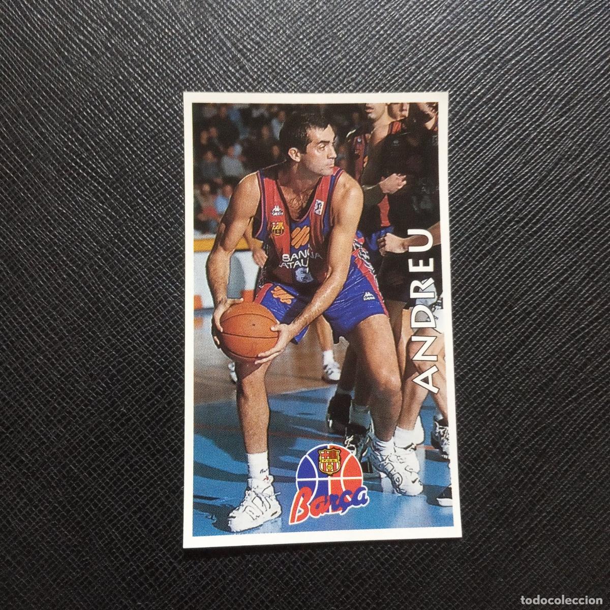Coleccionismo deportivo: 14 ANDREU BARCELONA MUNDICROMO ACB 96 97 BALONCESTO 1996 1997 - SIN PEGAR - A175 PG64
