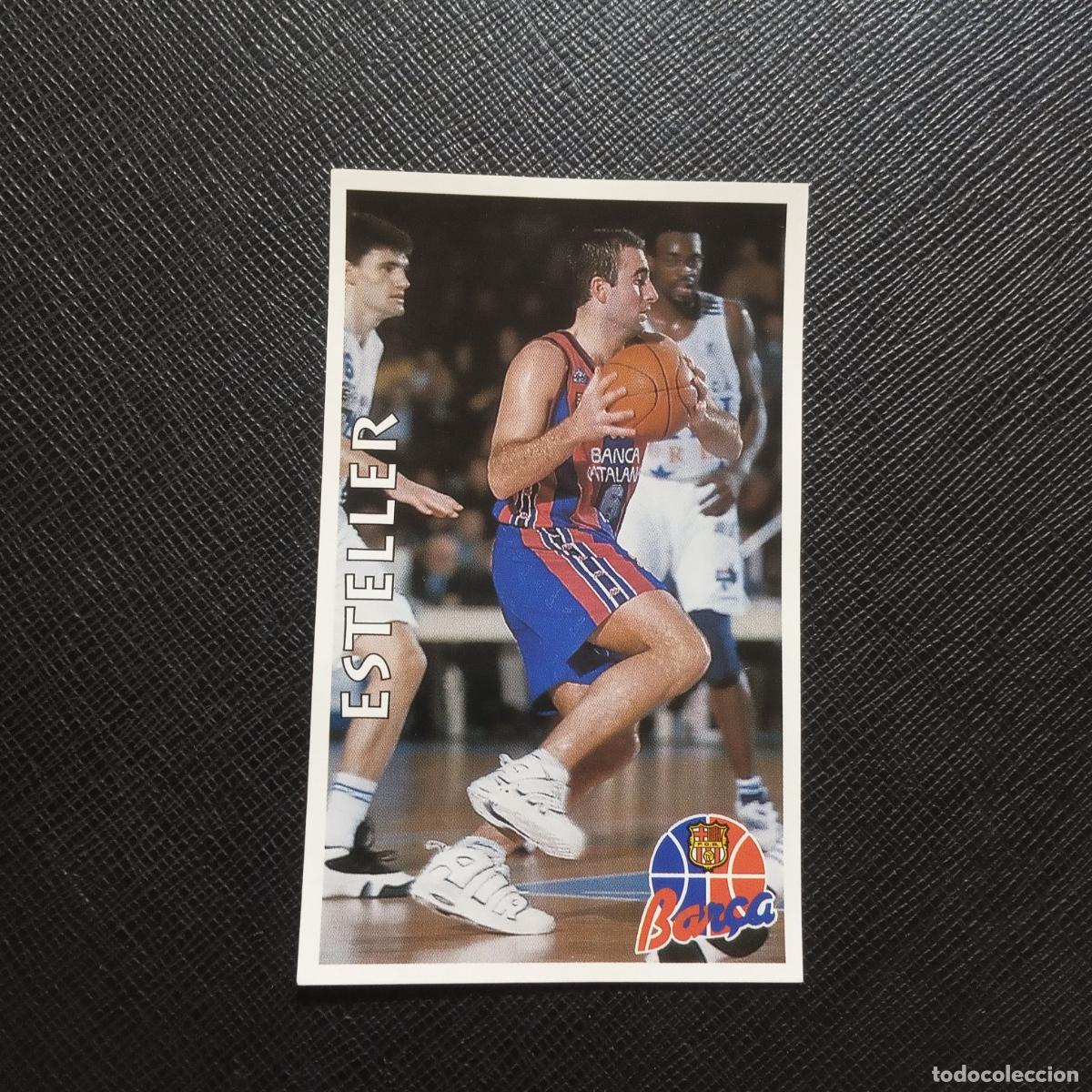 Coleccionismo deportivo: 10 ESTELLER BARCELONA MUNDICROMO ACB 96 97 BALONCESTO 1996 1997 - SIN PEGAR - A175 PG65