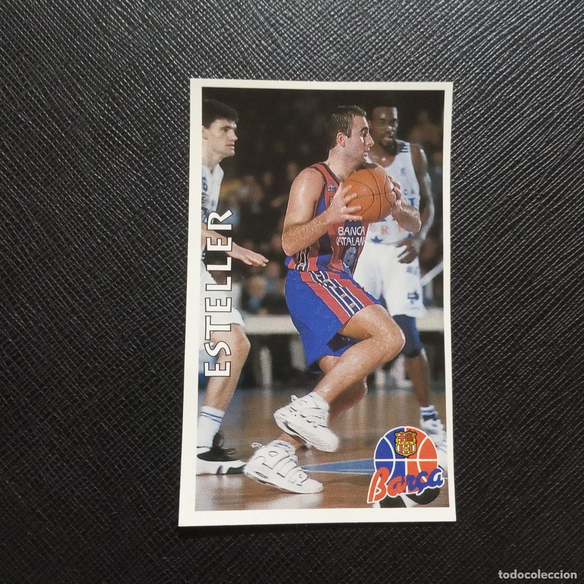 Coleccionismo deportivo: 10 ESTELLER BARCELONA MUNDICROMO ACB 96 97 BALONCESTO 1996 1997 - SIN PEGAR - A175 PG65