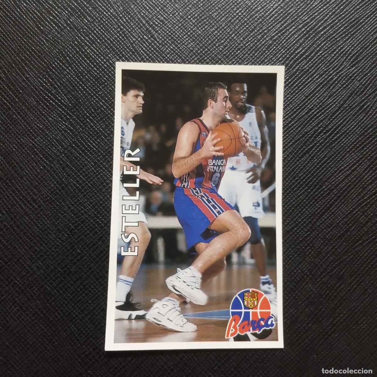 Coleccionismo deportivo: 10 ESTELLER BARCELONA MUNDICROMO ACB 96 97 BALONCESTO 1996 1997 - SIN PEGAR - A175 PG65