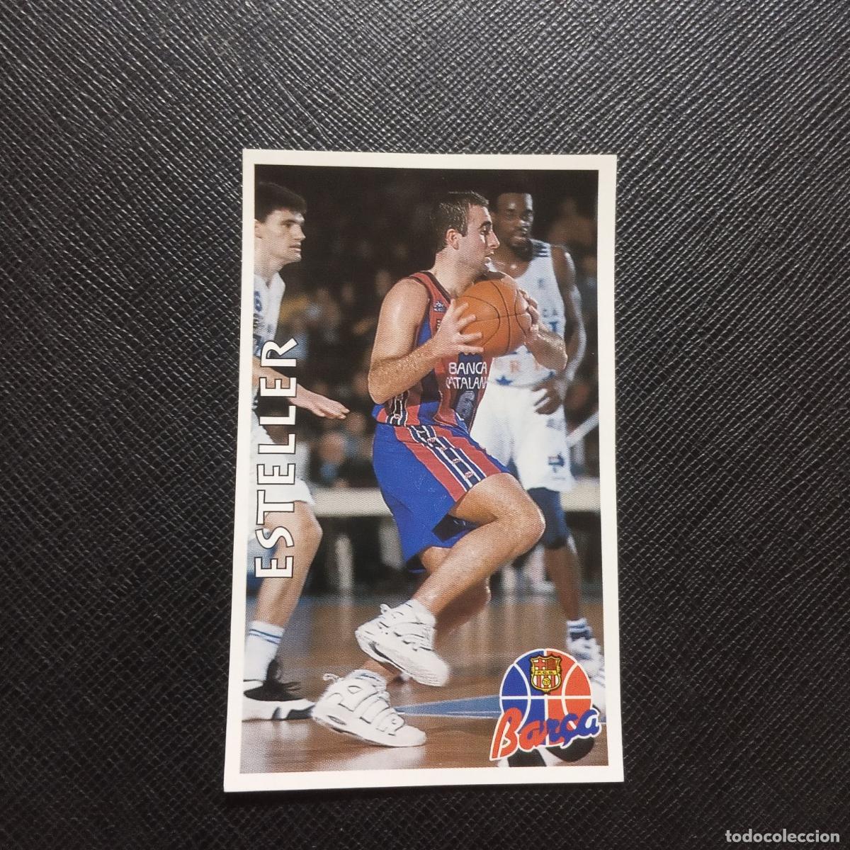 Coleccionismo deportivo: 10 ESTELLER BARCELONA MUNDICROMO ACB 96 97 BALONCESTO 1996 1997 - SIN PEGAR - A175 PG65