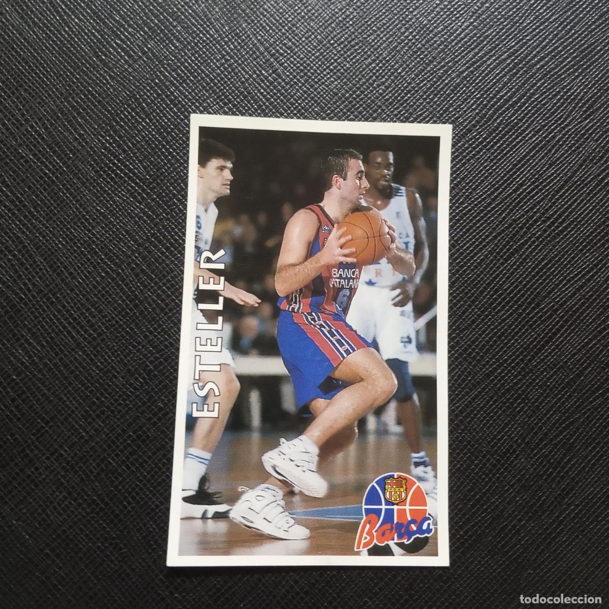 Coleccionismo deportivo: 10 ESTELLER BARCELONA MUNDICROMO ACB 96 97 BALONCESTO 1996 1997 - SIN PEGAR - A175 PG66