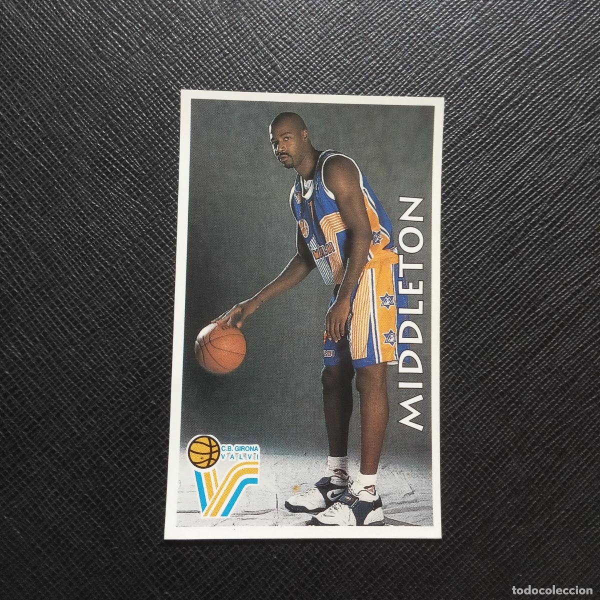 Coleccionismo deportivo: 137 MIDDLETON GIRONA MUNDICROMO ACB 96 97 BALONCESTO 1996 1997 - SIN PEGAR - A175 PG66