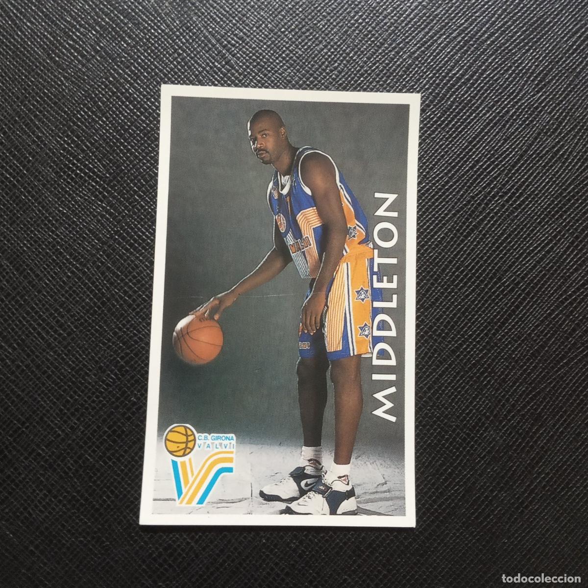 Coleccionismo deportivo: 137 MIDDLETON GIRONA MUNDICROMO ACB 96 97 BALONCESTO 1996 1997 - SIN PEGAR - A175 PG66