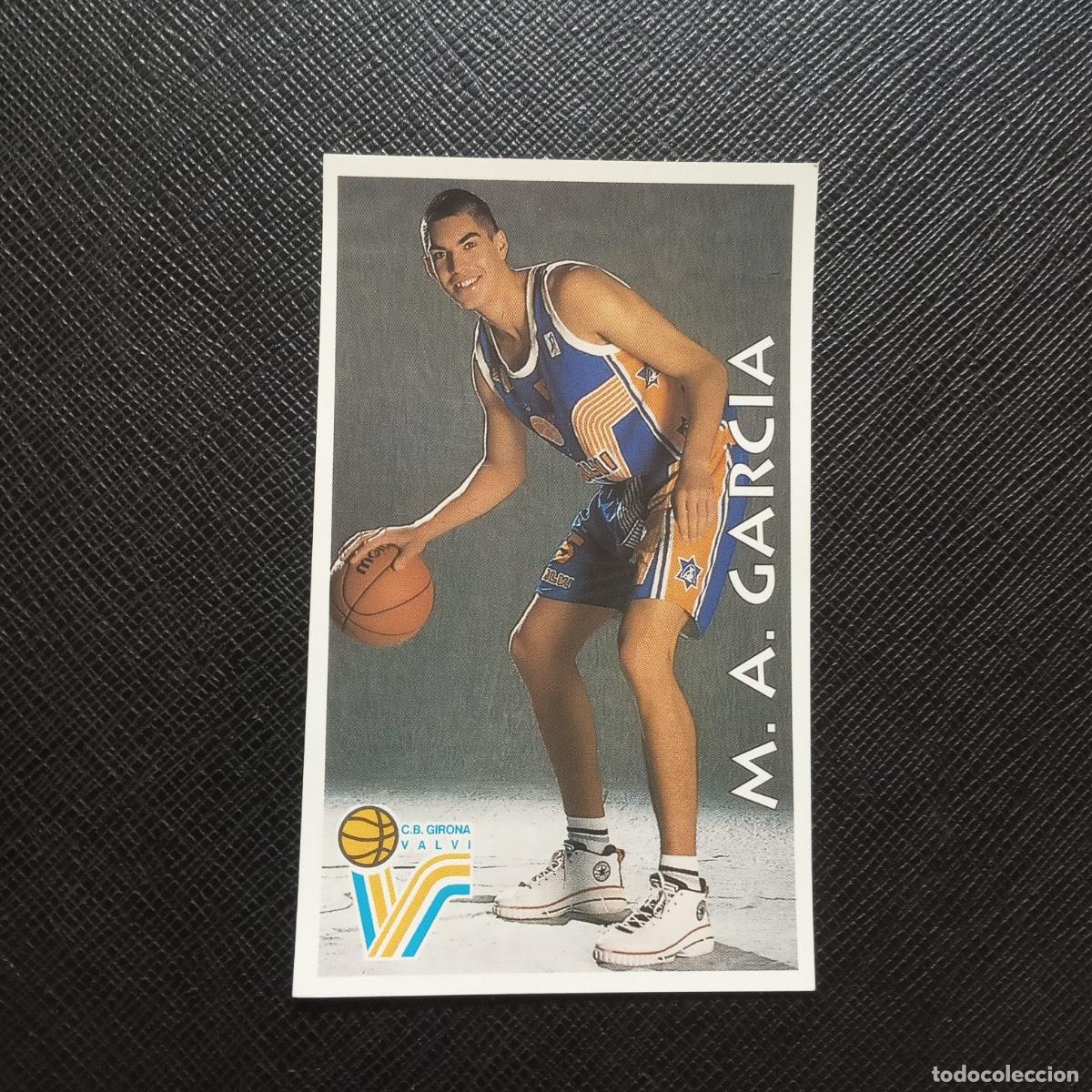 Coleccionismo deportivo: 135 M A GARCIA GIRONA MUNDICROMO ACB 96 97 BALONCESTO 1996 1997 - SIN PEGAR - A175 PG67