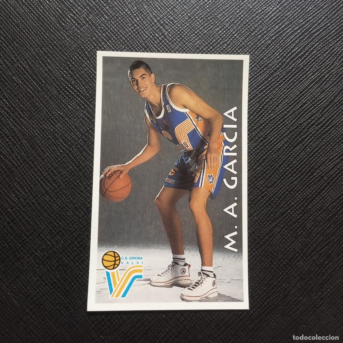 Coleccionismo deportivo: 135 M A GARCIA GIRONA MUNDICROMO ACB 96 97 BALONCESTO 1996 1997 - SIN PEGAR - A175 PG67