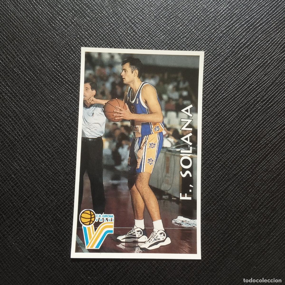 Coleccionismo deportivo: 131 F SOLANA GIRONA MUNDICROMO ACB 96 97 BALONCESTO 1996 1997 - SIN PEGAR - A175 PG67