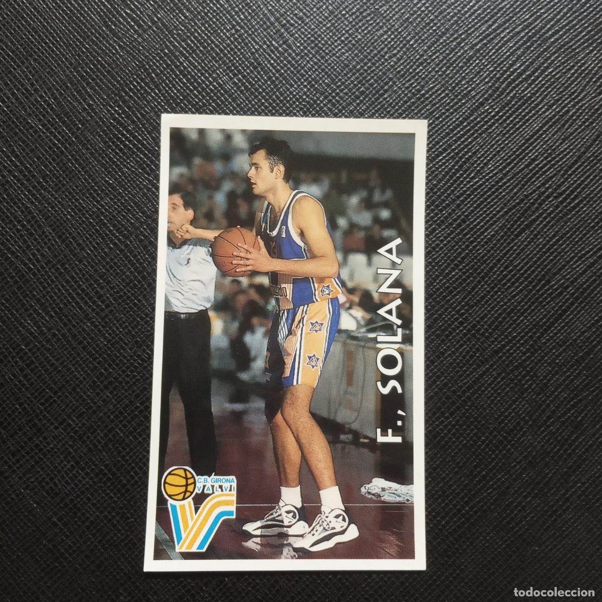 Coleccionismo deportivo: 131 F SOLANA GIRONA MUNDICROMO ACB 96 97 BALONCESTO 1996 1997 - SIN PEGAR - A175 PG67