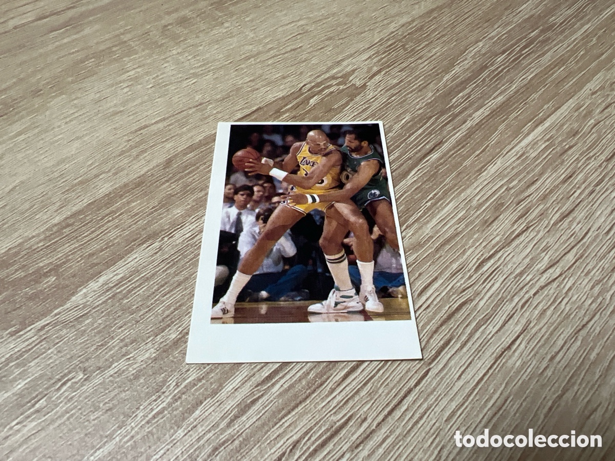 Coleccionismo deportivo: 1991 KAREEM ABBDUL JABBAR N&ordm; 176 EL MUNDO DE LAS ESTRELLAS SIN PEGAR
