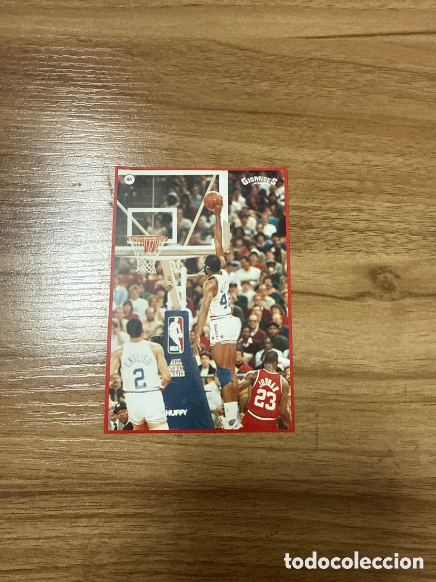 Coleccionismo deportivo: 1987 MICHAEL JORDAN V WORTHY N&ordm; 44 GIGANTES NBA SIN PEGAR