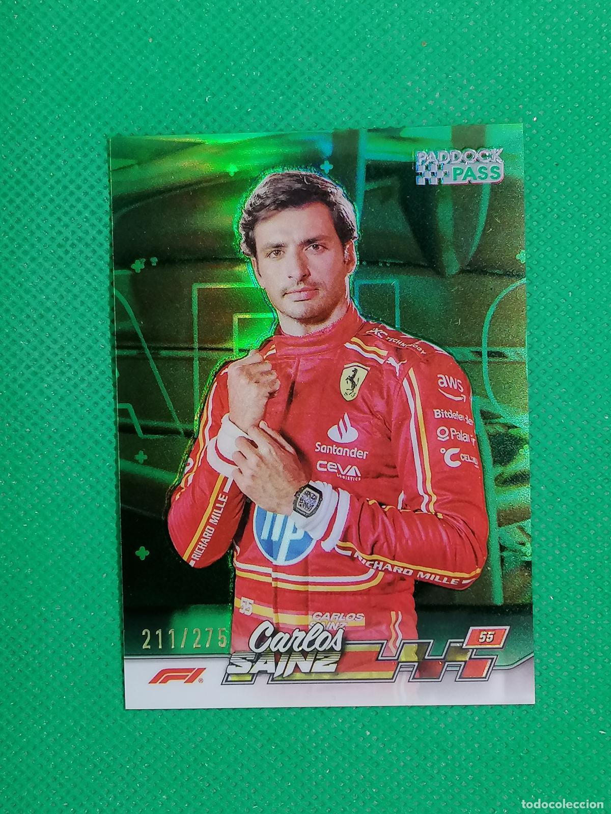 Coleccionismo deportivo: 54 CARLOS SAINZ /275 ⚽ TOPPS F1 FORMULA 1 GRAND PRIX 24 2024 ⚽