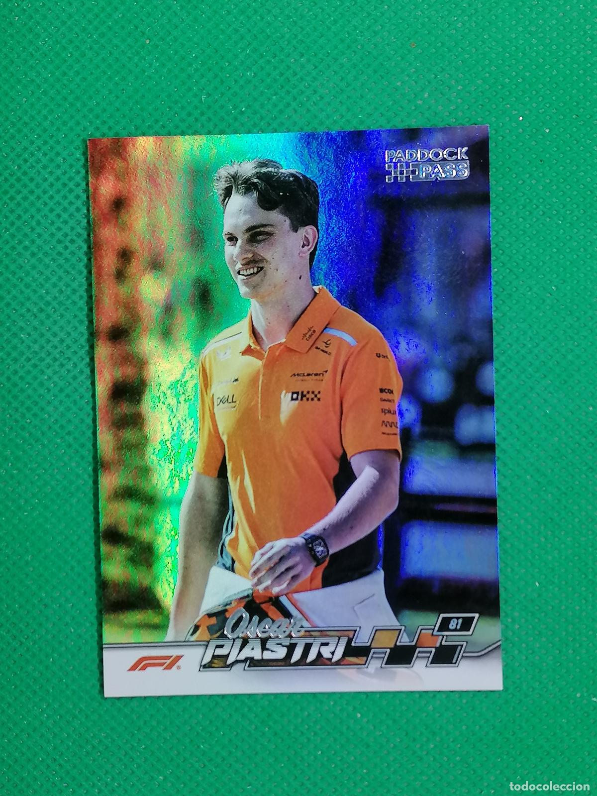 Collezionismo sportivo: 8 OSCAR PIASTRI MCLAREN /25 ⚽ TOPPS F1 FORMULA 1 GRAND PRIX 24 2024 ⚽