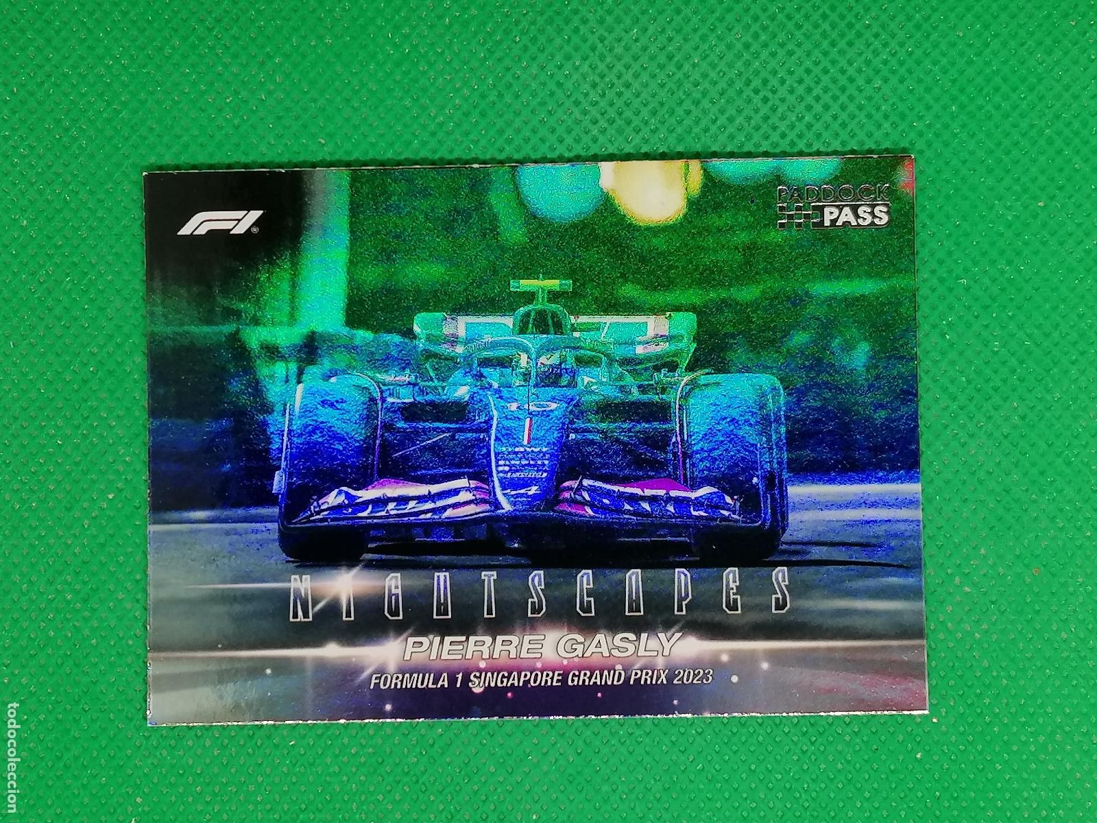 Collezionismo sportivo: NS-10 PIERRE GASLY ALPINE NIGHTSCAPES ⚽ TOPPS F1 FORMULA 1 PADDOCK PASS GRAND PRIX 24 2024 ⚽