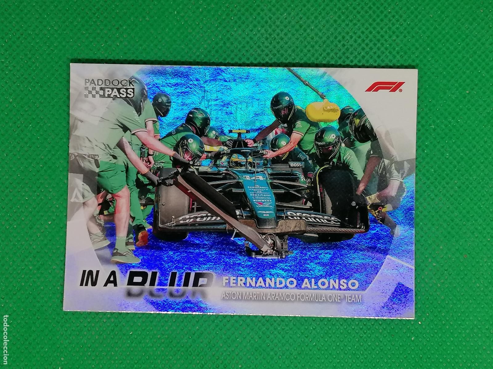 Collezionismo sportivo: BL-11 FERNANDO ALONSO IN A BLUR ⚽ TOPPS F1 FORMULA 1 PADDOCK PASS GRAND PRIX 24 2024 ⚽