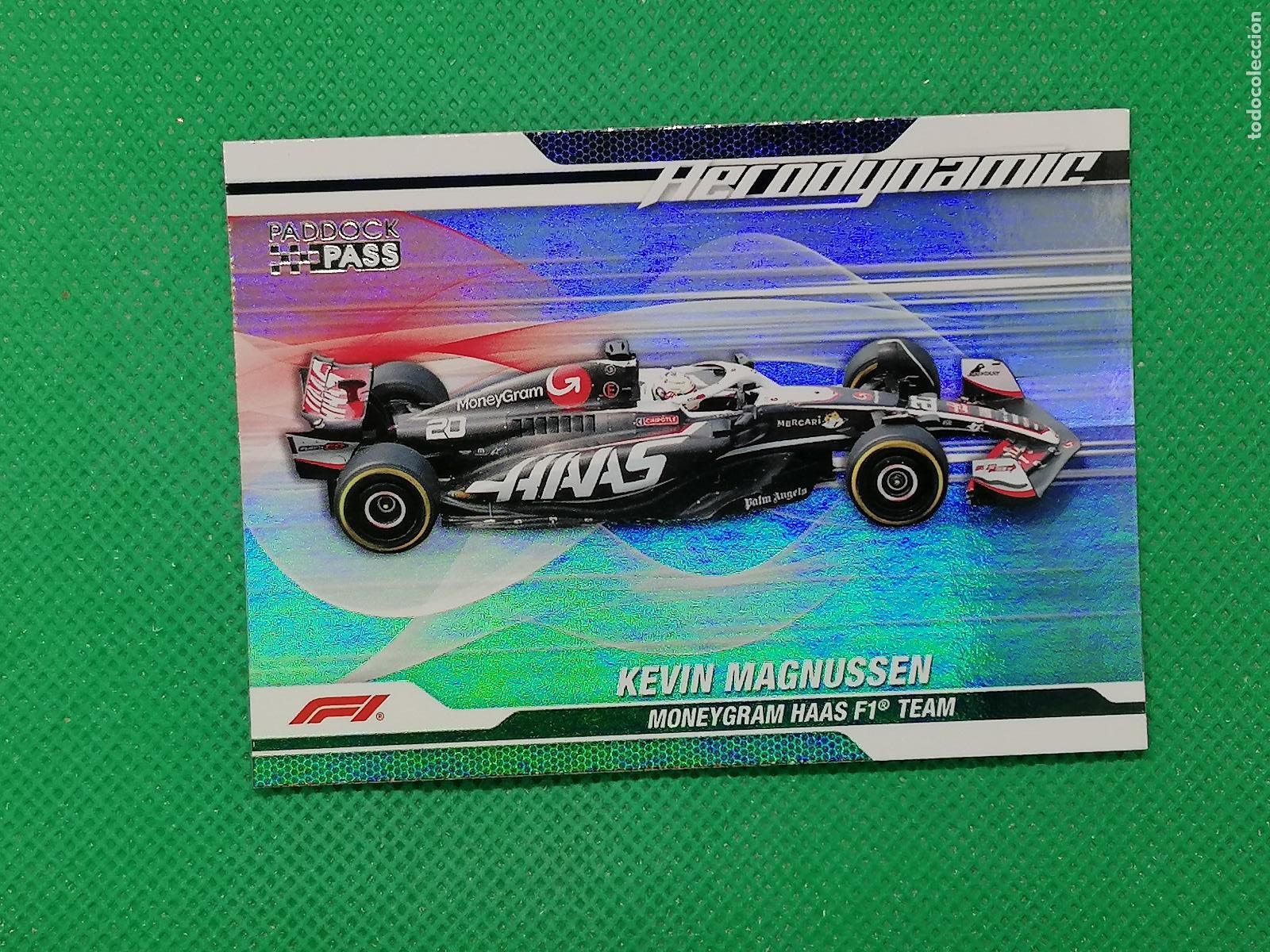 Coleccionismo deportivo: AD-8 KEVIN MAGNUSSEN HAAS AERODYNAMIC ⚽ TOPPS F1 FORMULA 1 PADDOCK PASS GRAND PRIX 24 2024 ⚽