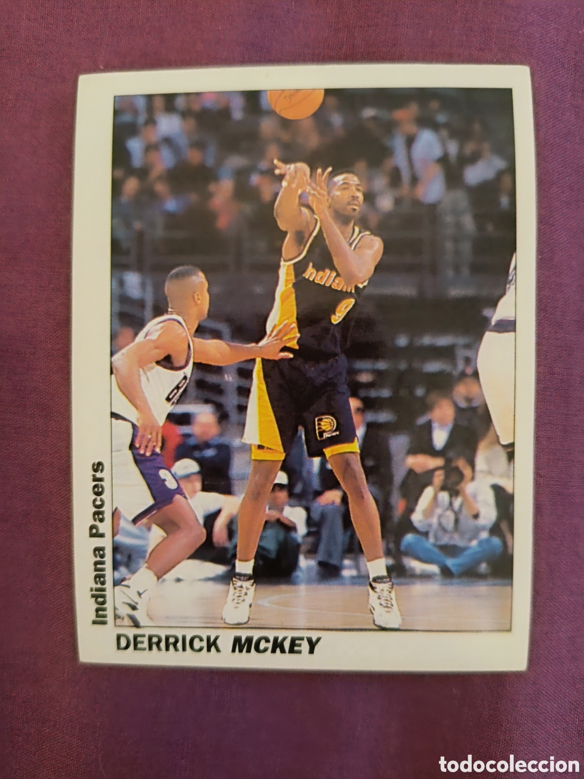Sports collectibles: Service Line Italy American Pro Basketball USA 94 95 DERRICK MCKEY 91
