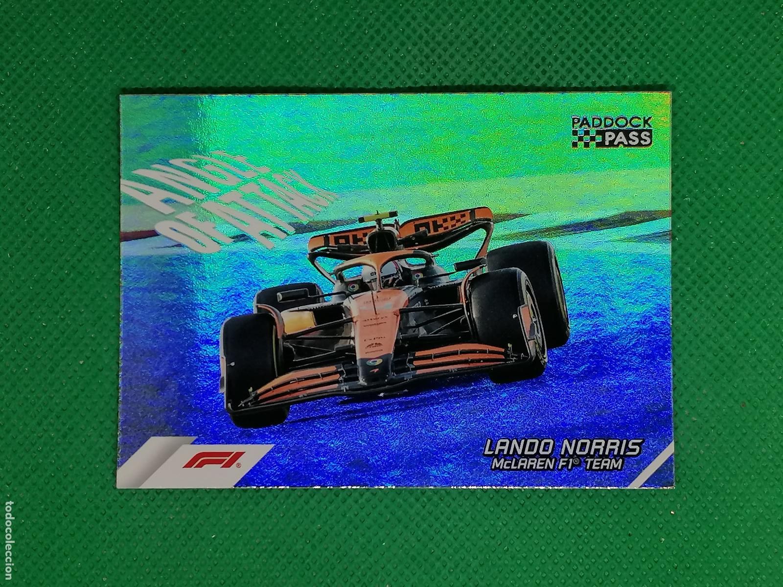Coleccionismo deportivo: AA-7 LANDO NORRIS ANGLE ATTACK ⚽ TOPPS F1 FORMULA 1 PADDOCK PASS GRAND PRIX 24 2024 ⚽