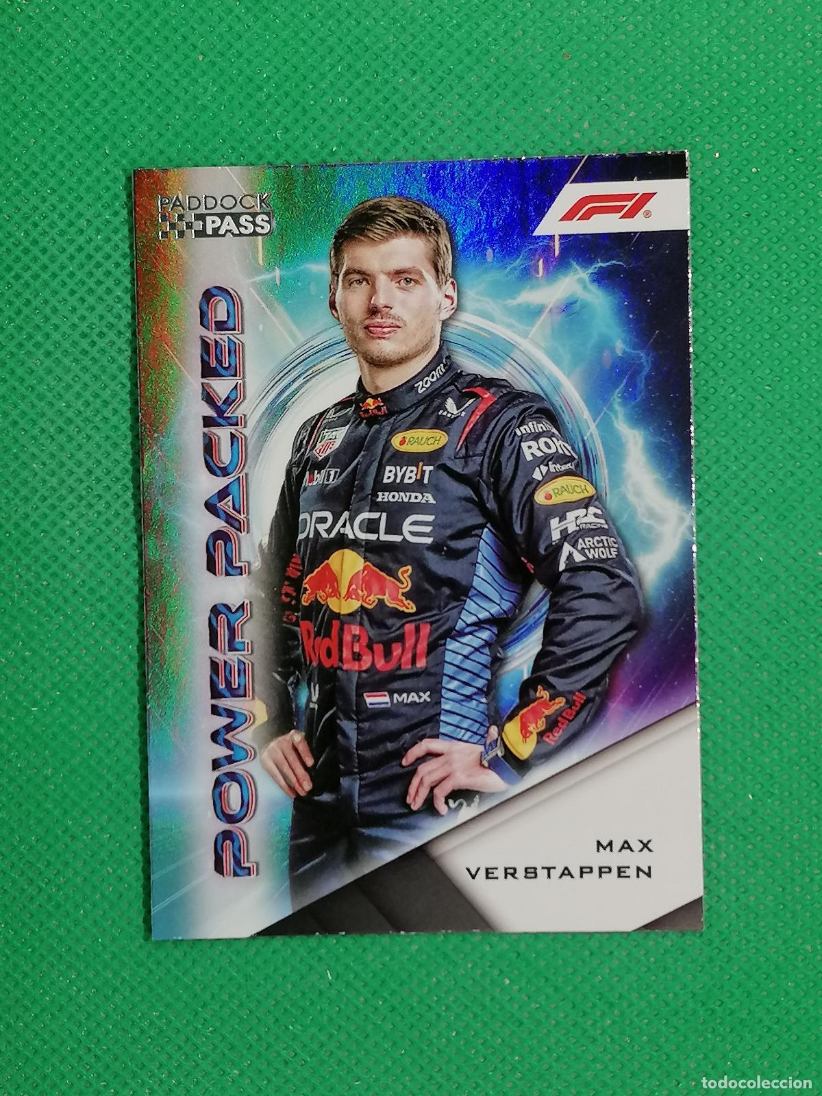 Coleccionismo deportivo: PP-1 MAX VERSTAPPEN POWER PACKED ⚽ TOPPS F1 FORMULA 1 PADDOCK PASS GRAND PRIX 24 2024 ⚽