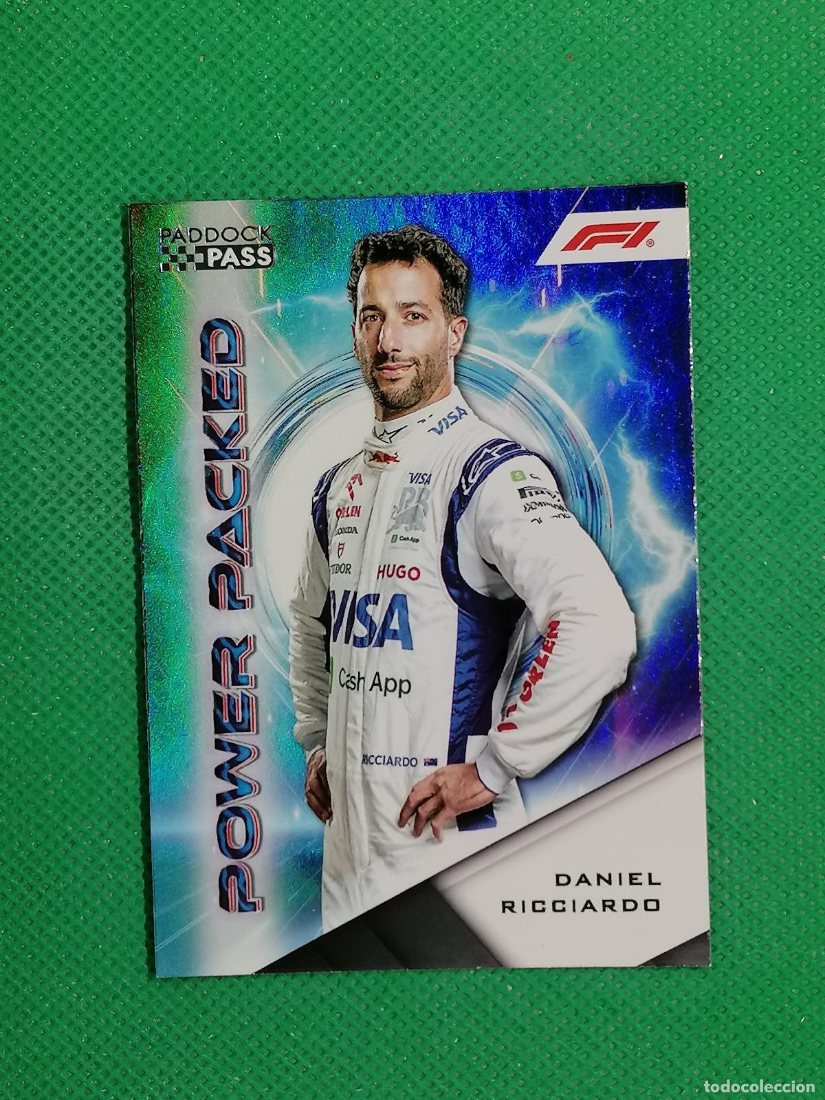 Coleccionismo deportivo: PP-18 DANIEL RICCIARDO POWER PACKED ⚽ TOPPS F1 FORMULA 1 PADDOCK PASS GRAND PRIX 24 2024 ⚽