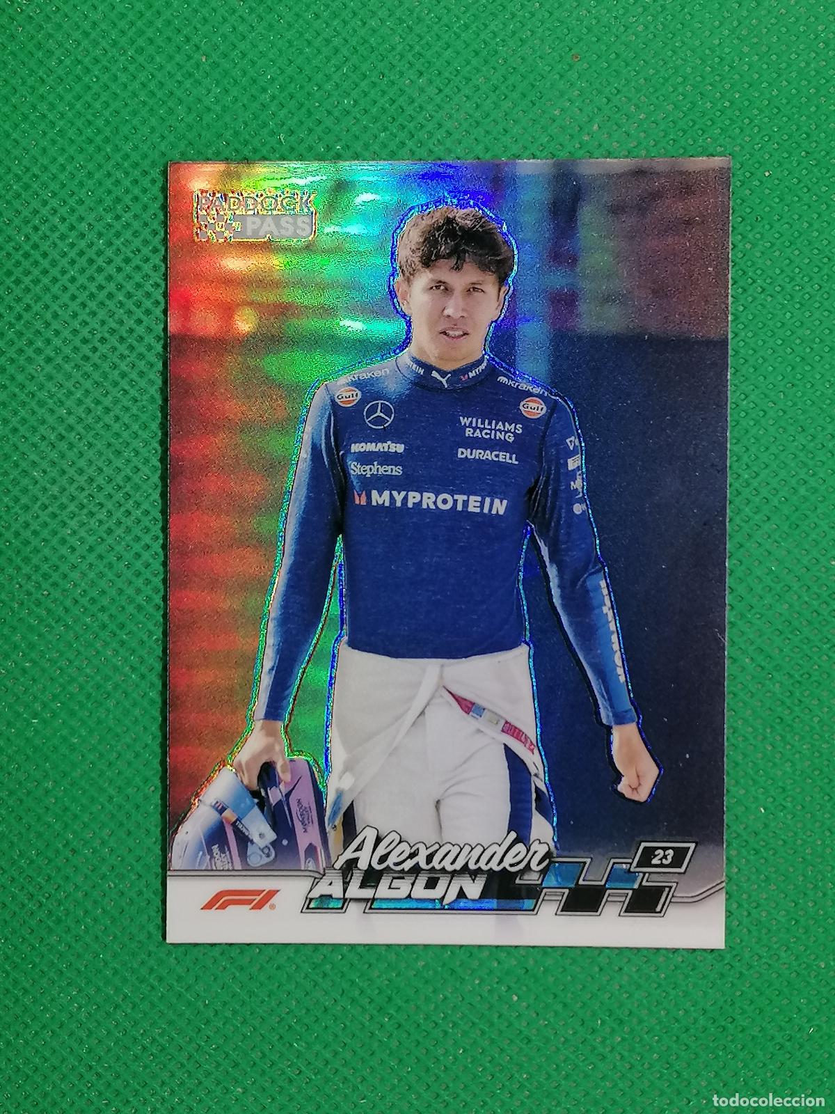 Coleccionismo deportivo: 19 ALEXANDER ALBON WILLIAMS REFRACTOR ⚽ TOPPS F1 FORMULA 1 PADDOCK PASS GRAND PRIX 24 2024 ⚽