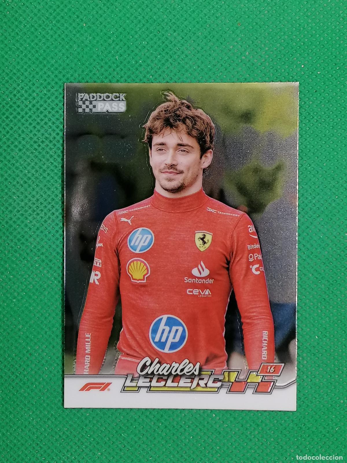 Coleccionismo deportivo: 3 CHARLES LECLERC ⚽ TOPPS F1 FORMULA 1 PADDOCK PASS GRAND PRIX 24 2024 ⚽