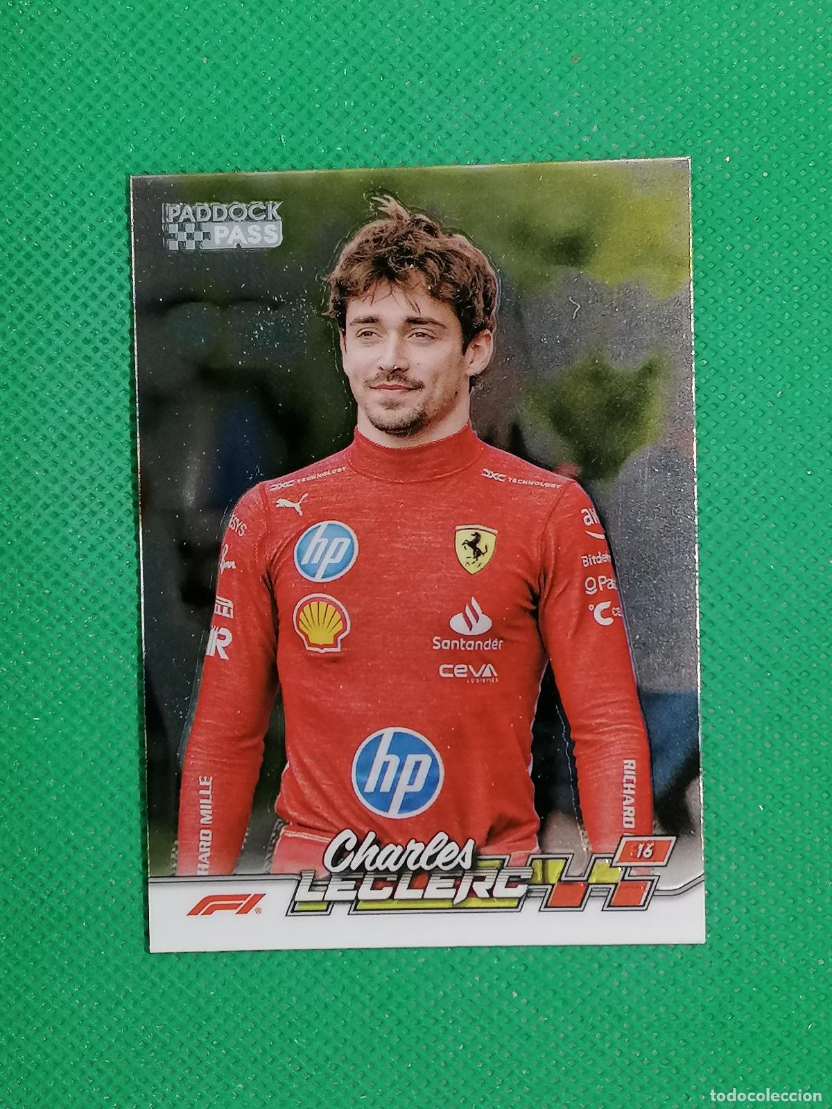 Coleccionismo deportivo: 3 CHARLES LECLERC ⚽ TOPPS F1 FORMULA 1 PADDOCK PASS GRAND PRIX 24 2024 ⚽