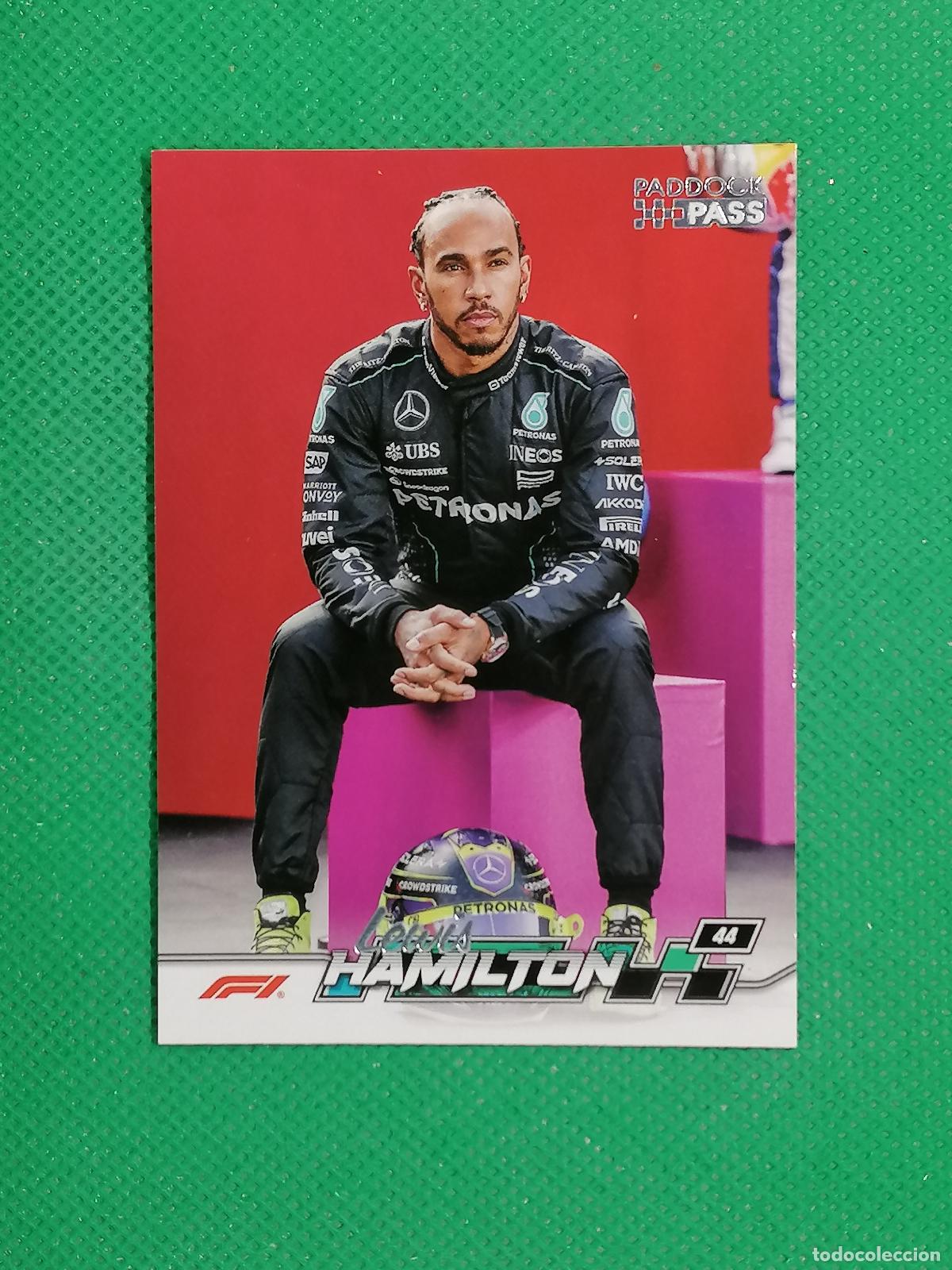 Coleccionismo deportivo: 6 LEWIS HAMILTON MERCEDES ⚽ TOPPS F1 FORMULA 1 PADDOCK PASS GRAND PRIX 24 2024 ⚽