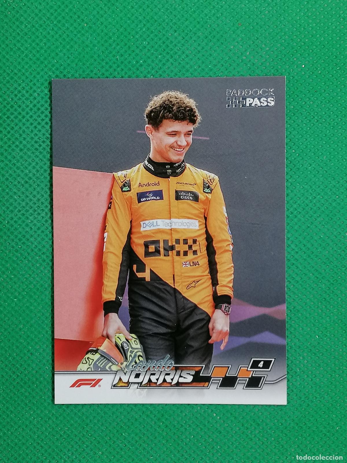 Coleccionismo deportivo: 7 LANDO NORRIS MCLAREN ⚽ TOPPS F1 FORMULA 1 PADDOCK PASS GRAND PRIX 24 2024 ⚽