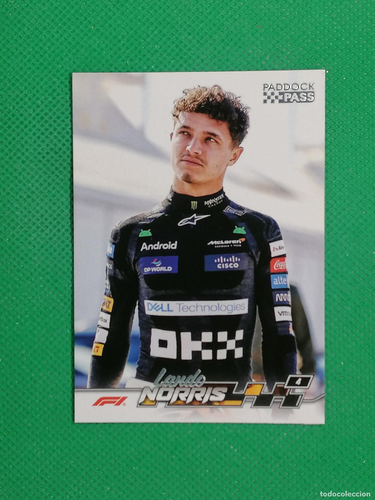 Coleccionismo deportivo: 7 LANDO NORRIS MCLAREN ⚽ TOPPS F1 FORMULA 1 PADDOCK PASS GRAND PRIX 24 2024 ⚽