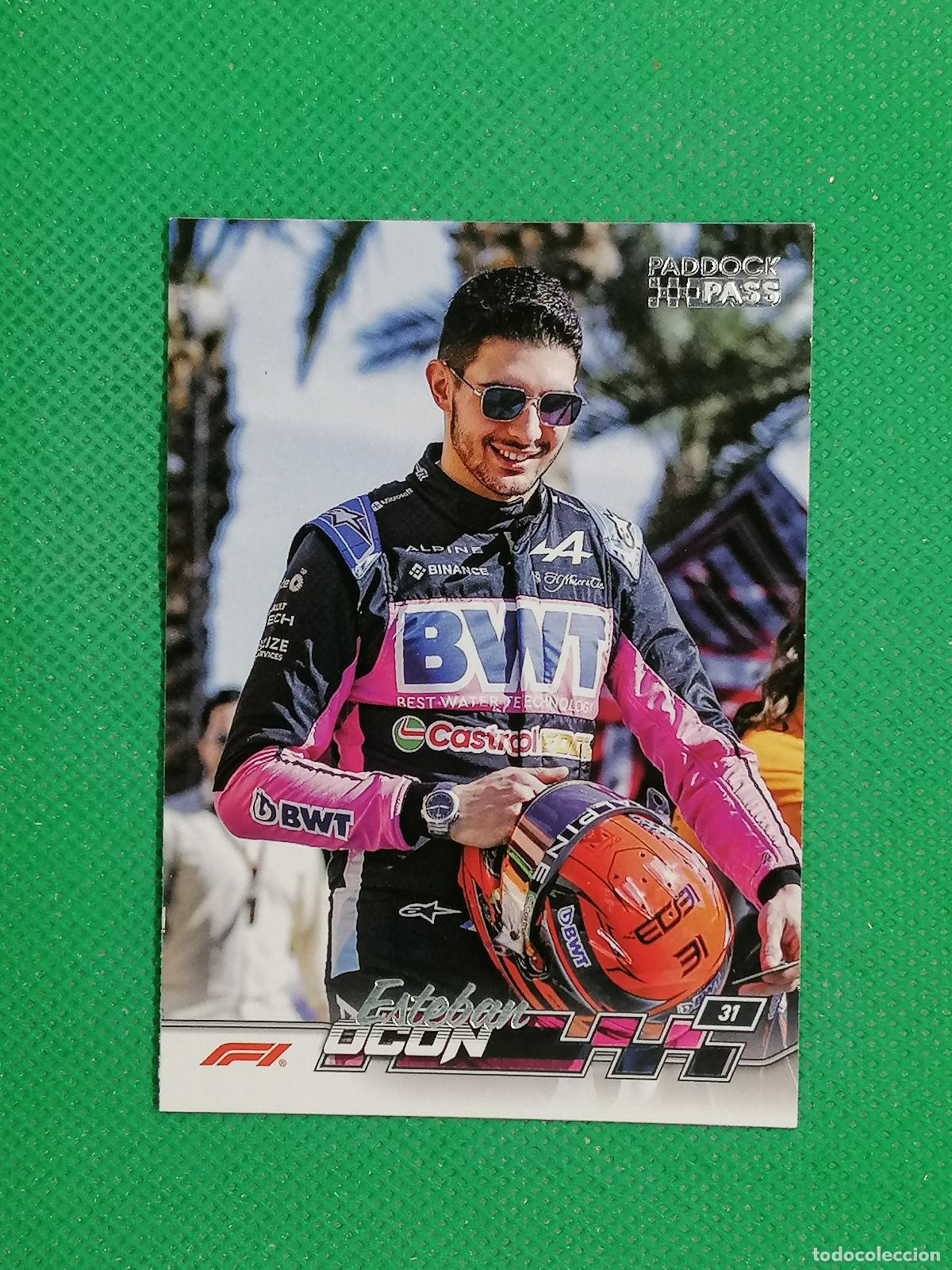 Coleccionismo deportivo: 9 ESTEBAN OCON ALPINE ⚽ TOPPS F1 FORMULA 1 PADDOCK PASS GRAND PRIX 24 2024 ⚽