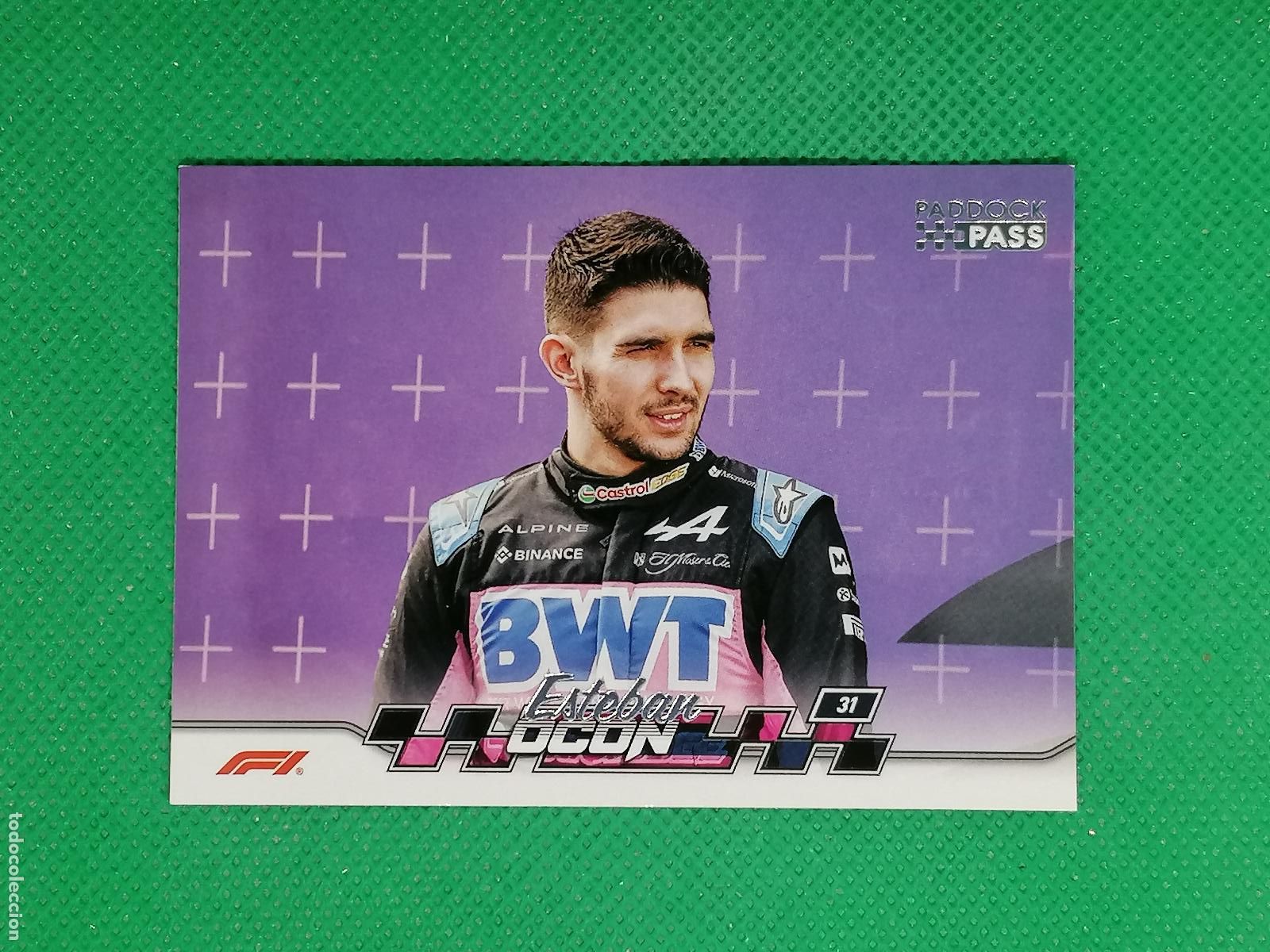 Coleccionismo deportivo: 9 ESTEBAN OCON ALPINE ⚽ TOPPS F1 FORMULA 1 PADDOCK PASS GRAND PRIX 24 2024 ⚽